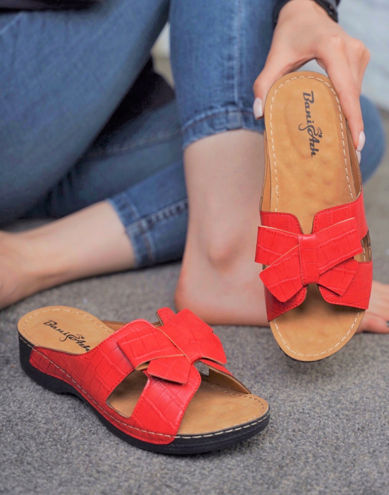 کفش صندل زنانه روفرشی هلیا