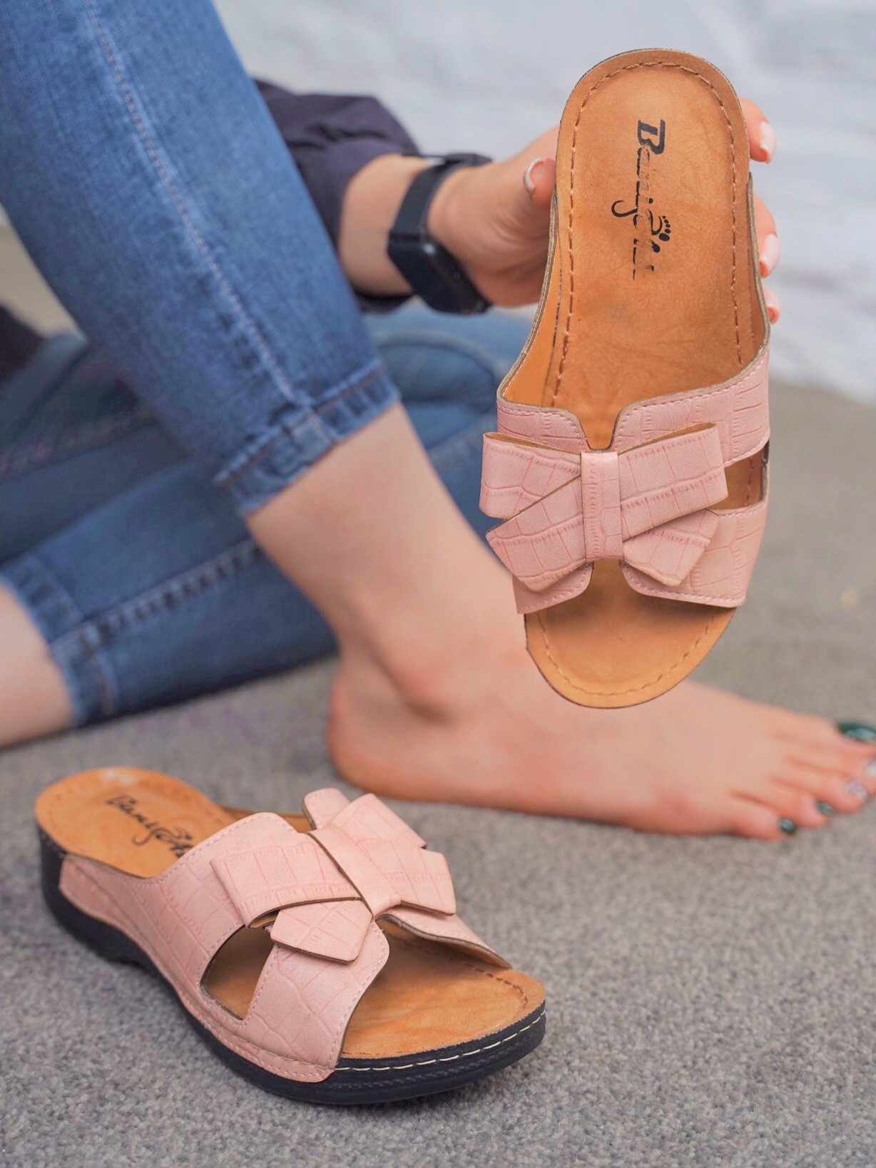 کفش صندل زنانه روفرشی هلیا