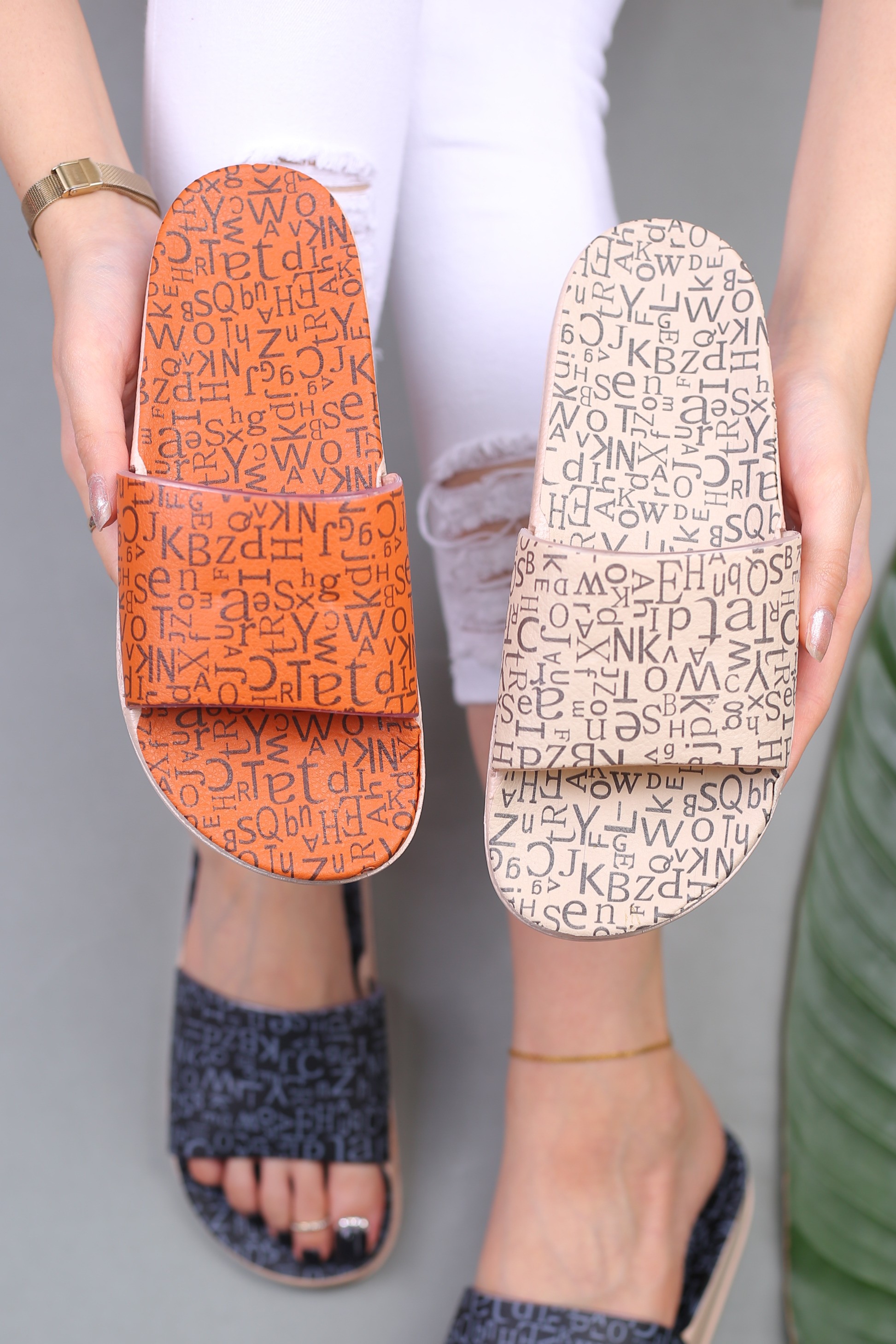 کفش صندل زنانه راحتی ونوس چاپی