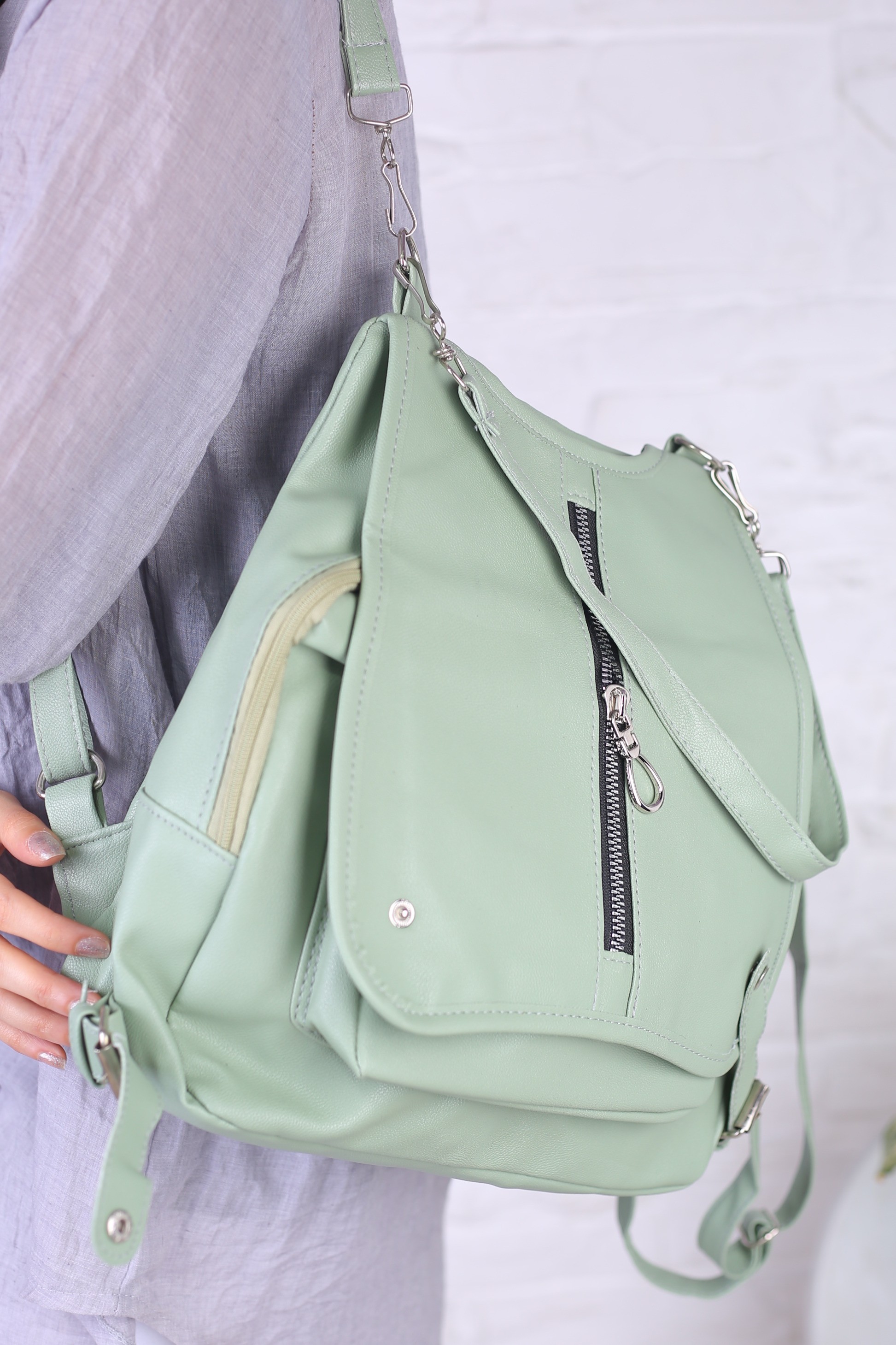 کیف کوله زیپی