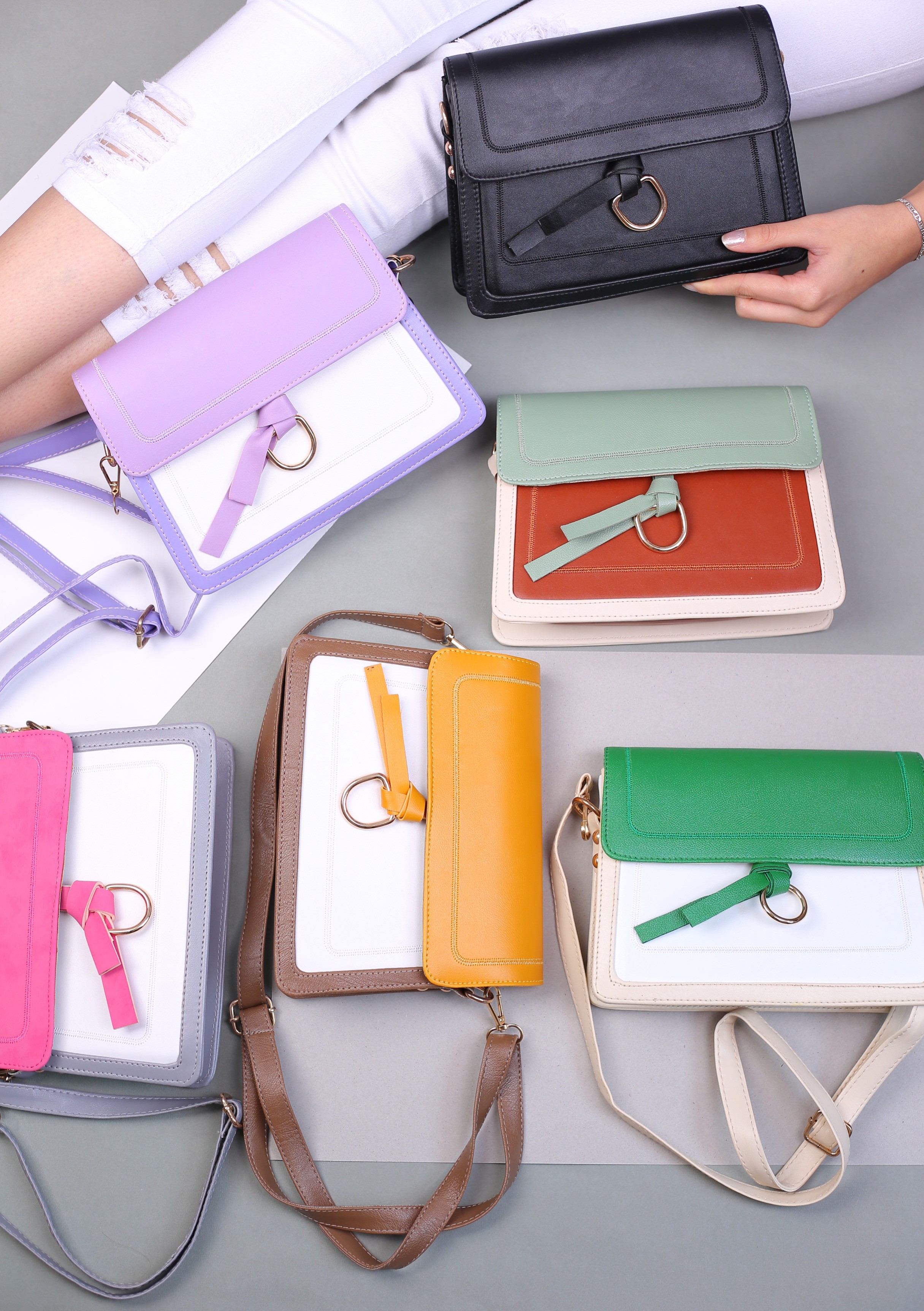 کیف دوشی زنانه کد 0791