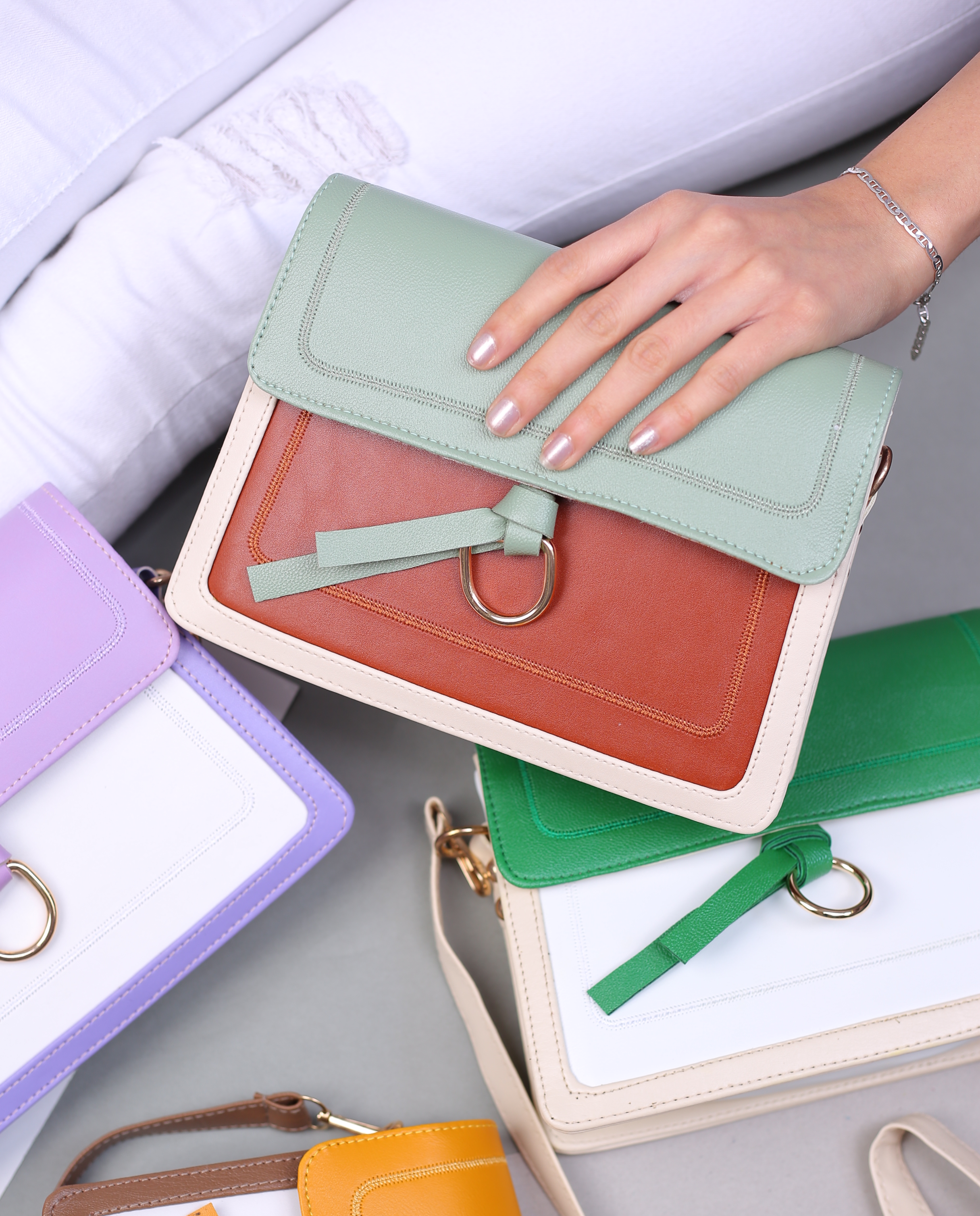 کیف دوشی زنانه کد 0791