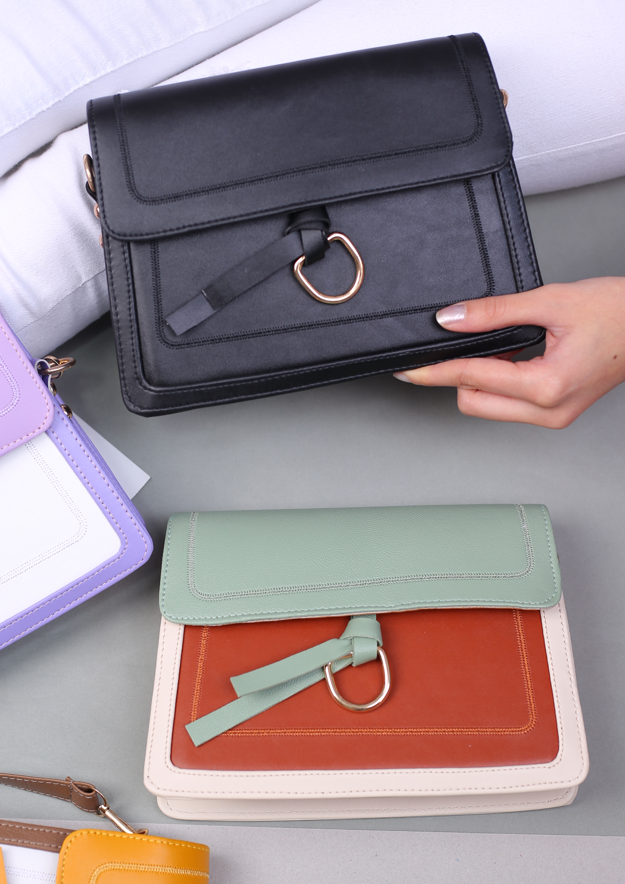 کیف دوشی زنانه کد 0791