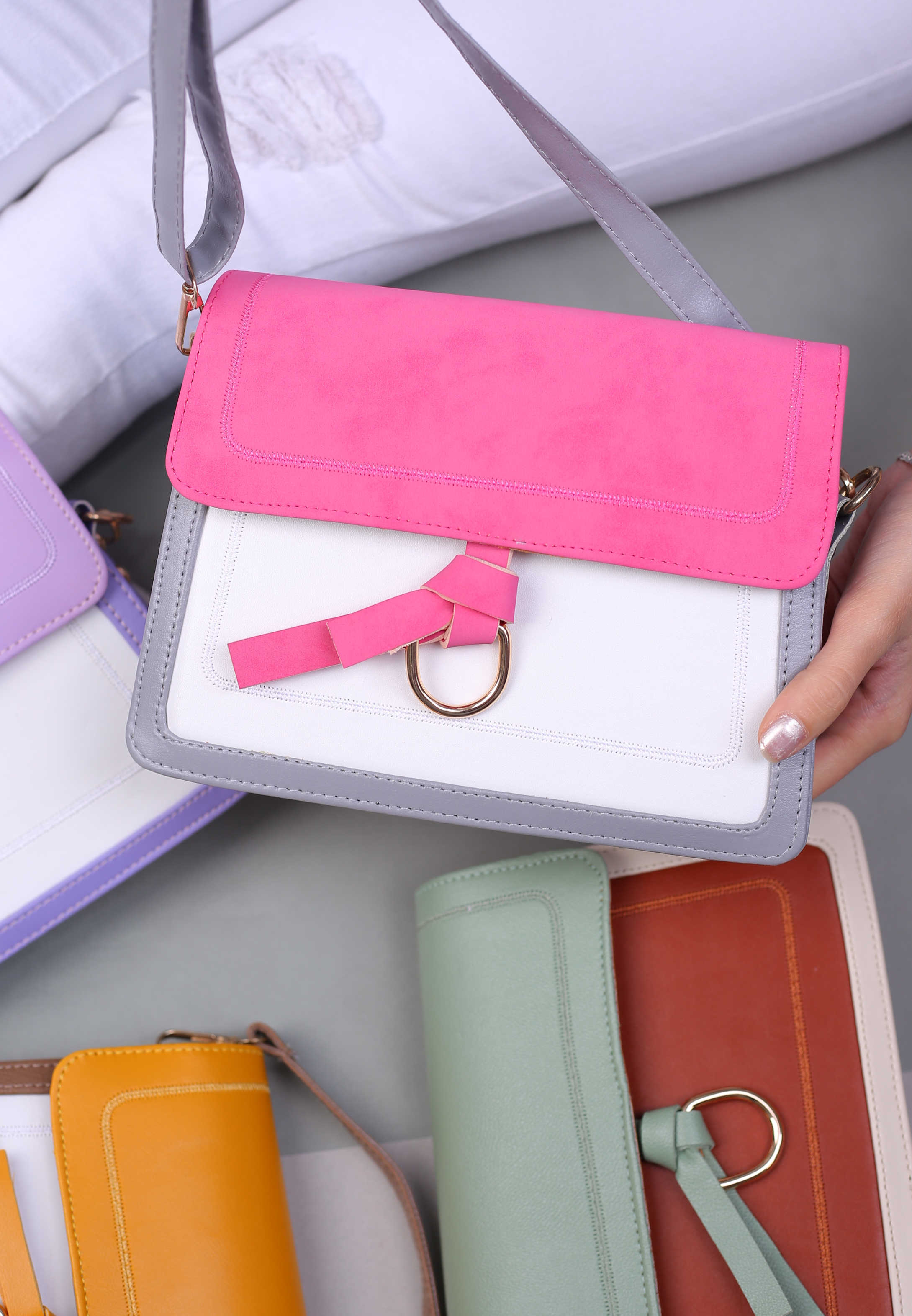 کیف دوشی زنانه کد 0791