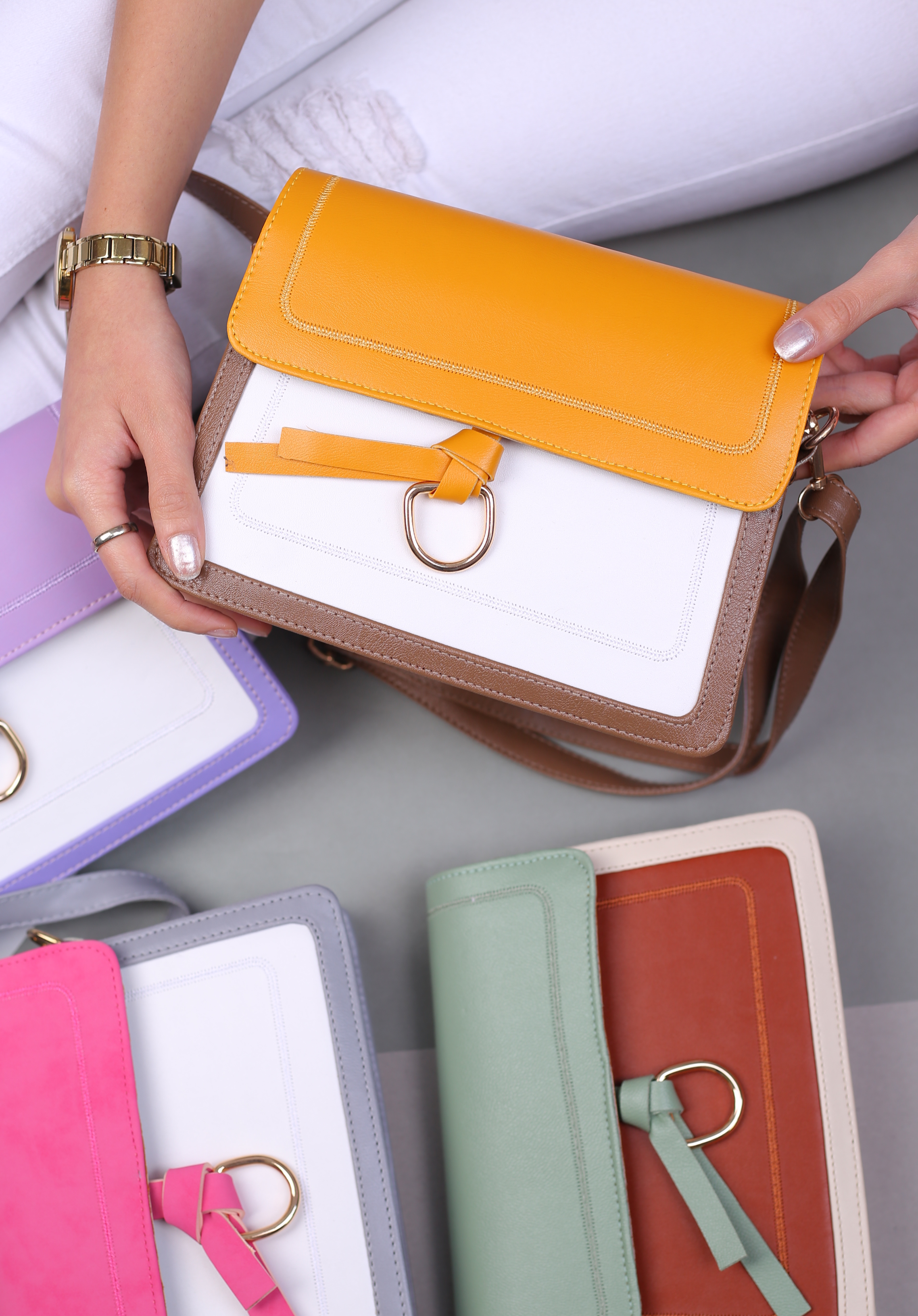 کیف دوشی زنانه کد 0791