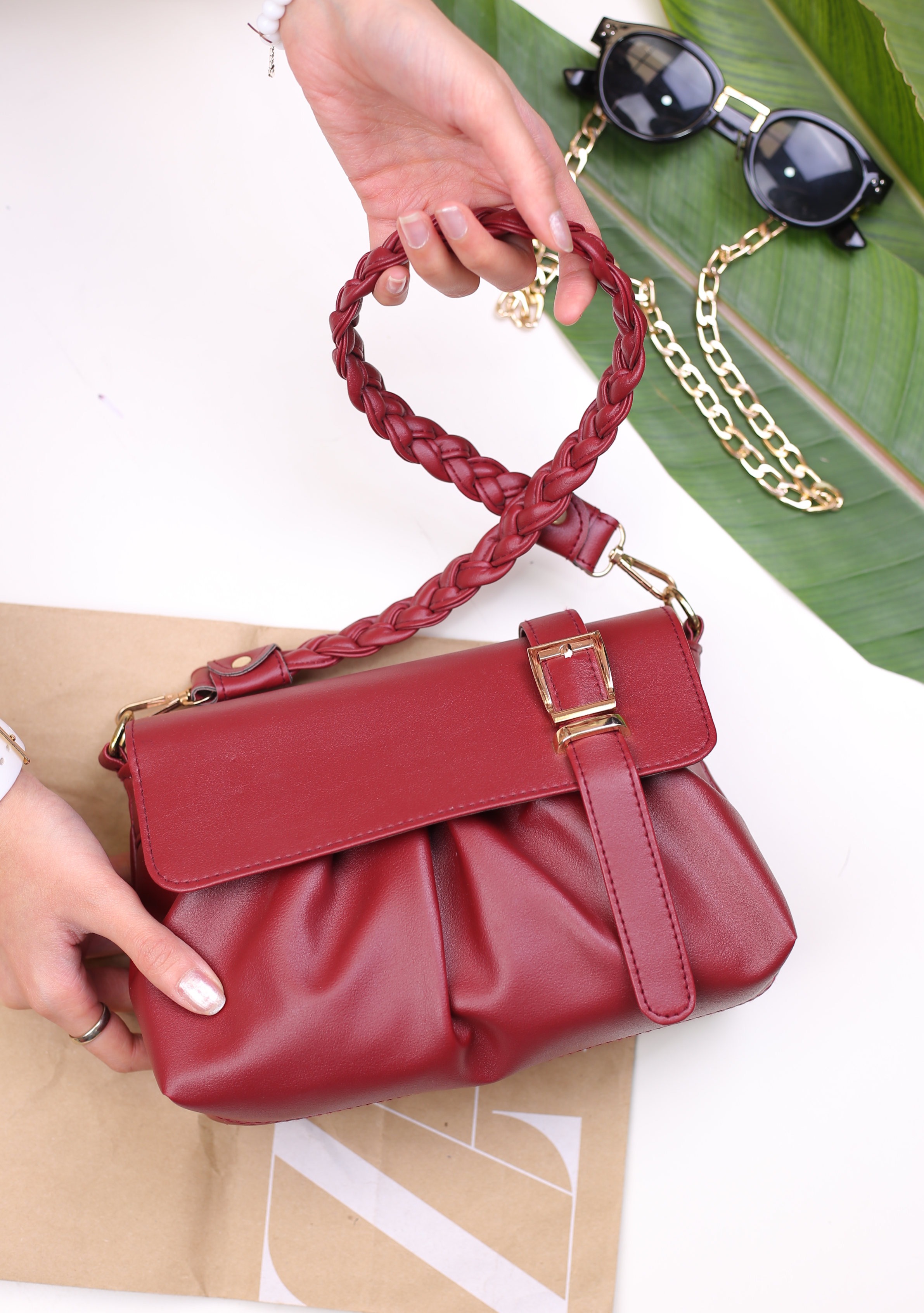 کیف دوشی زنانه کد 1046