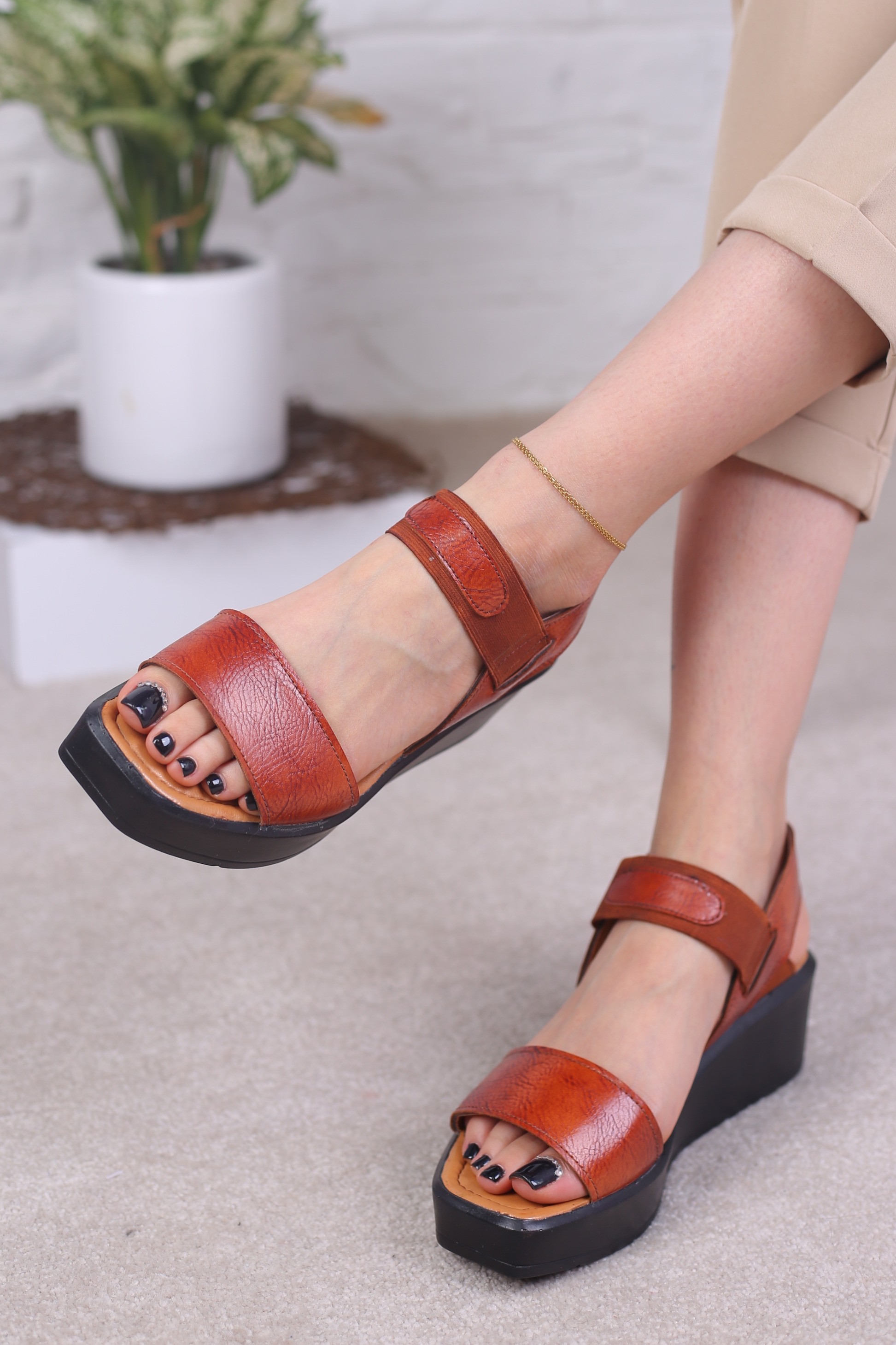 کفش صندل زنانه رکابدار تابستانی آرکا (2)