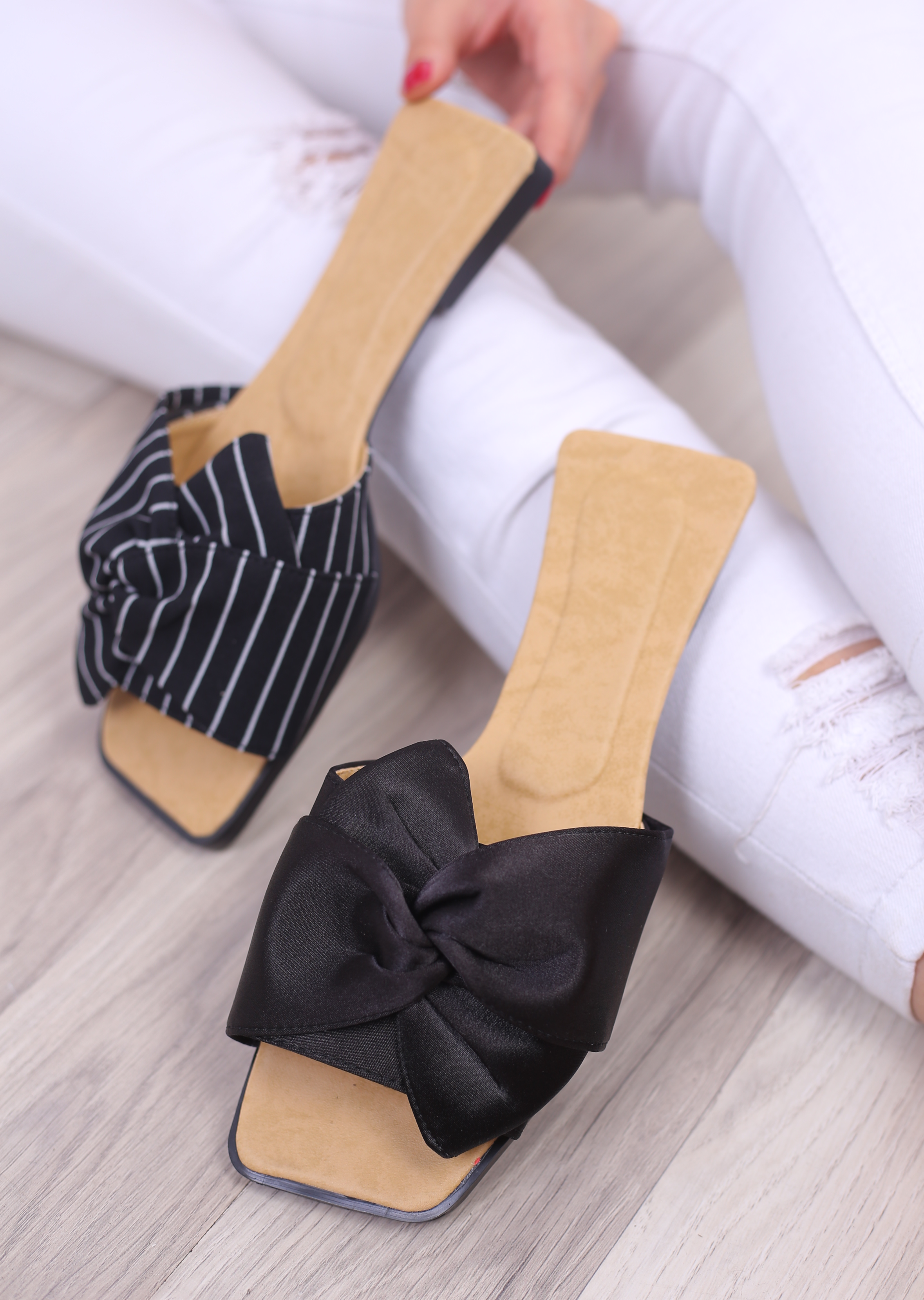 کفش صندل زنانه روفرشی تا به تا