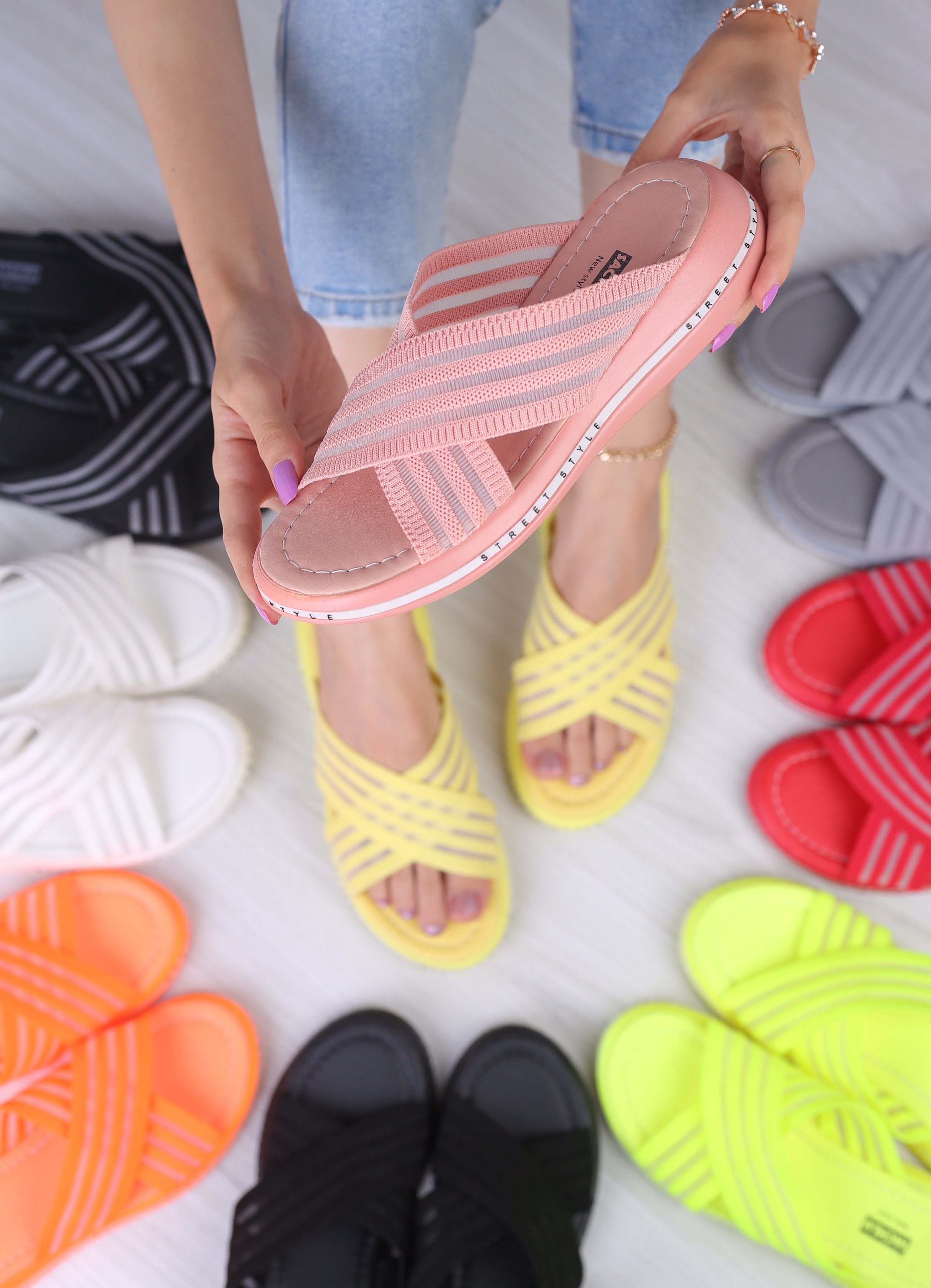 کفش صندل زنانه روفرشی آیلا