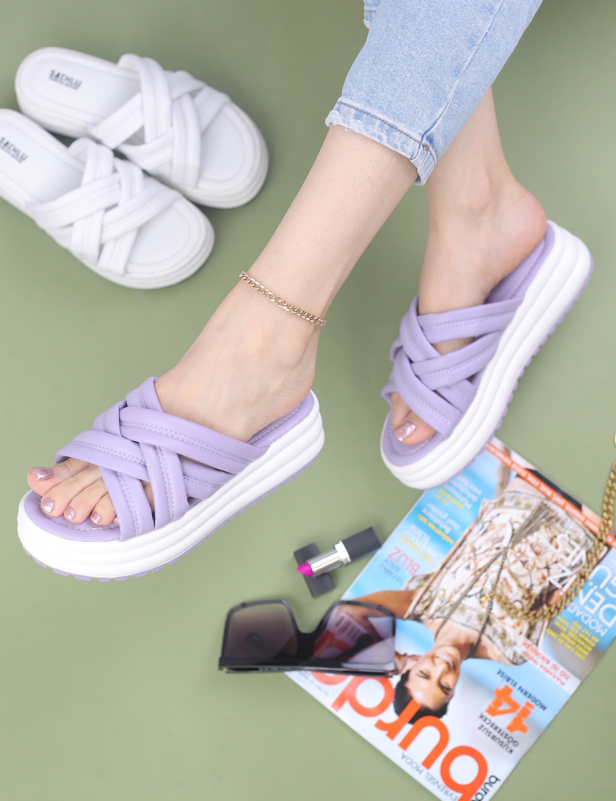 کفش صندل زنانه روفرشی ملودی