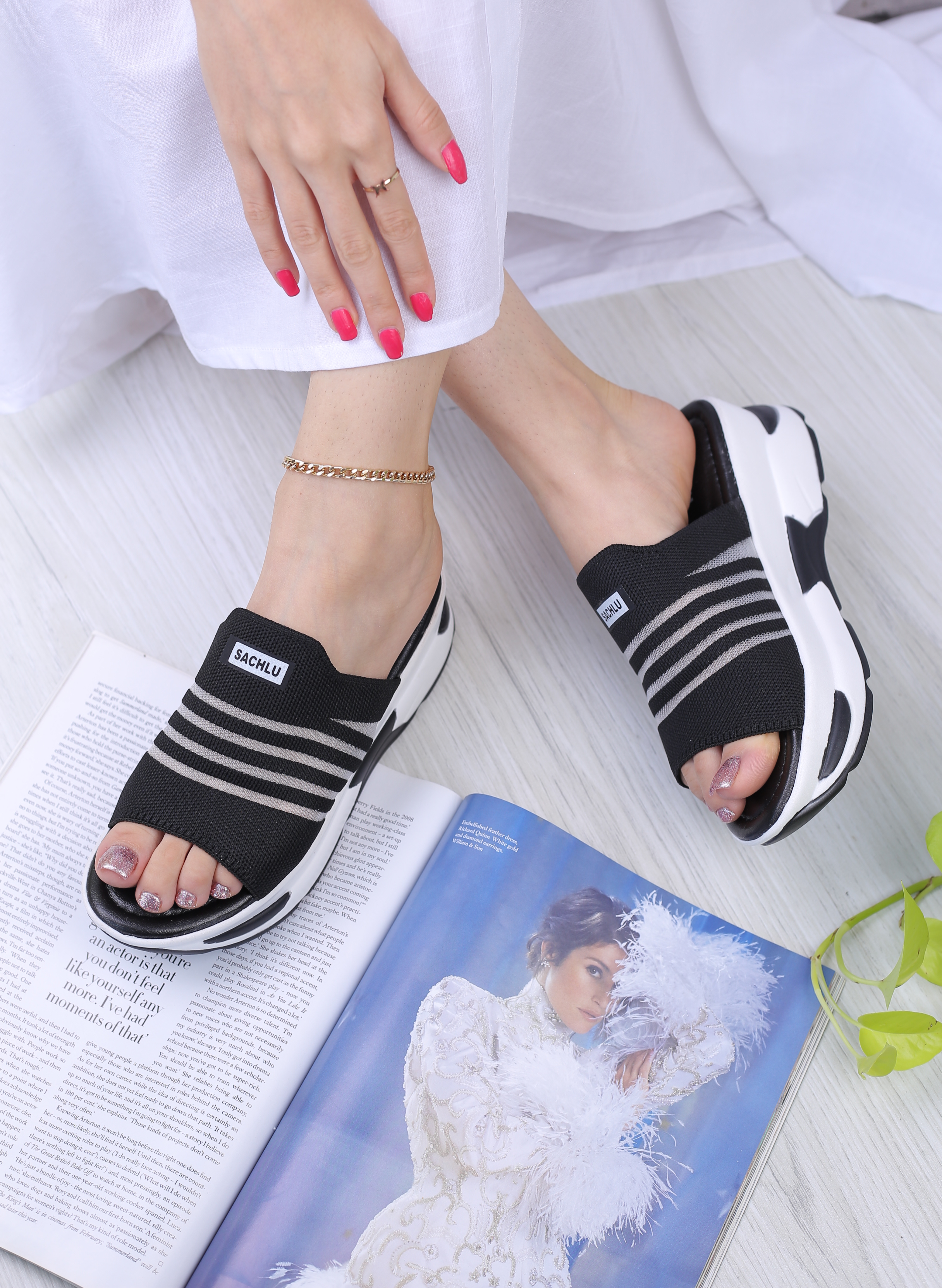 کفش صندل زنانه روفرشی پادینا