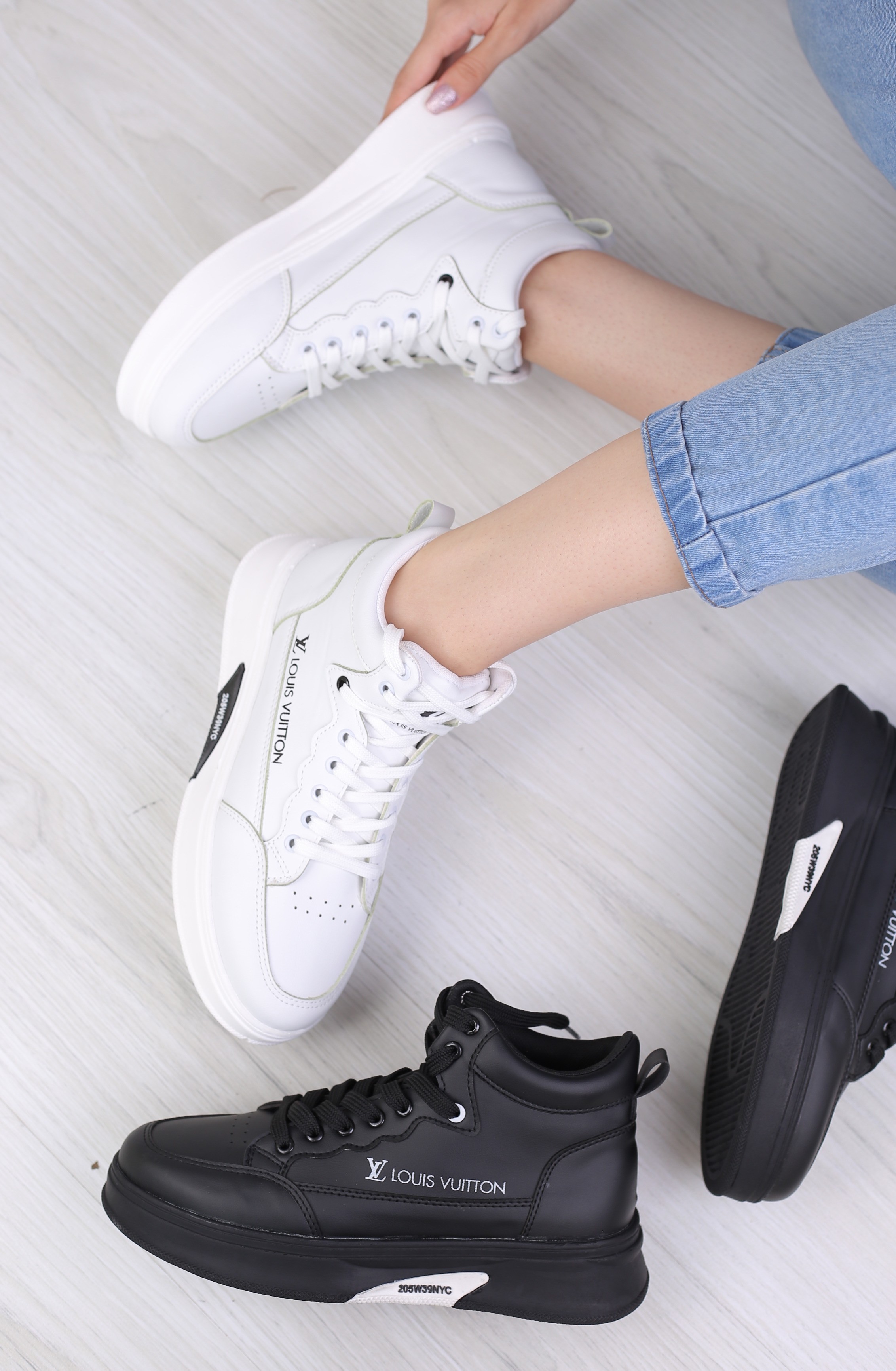 کفش اسپرت زنانه ساقدار ال وی