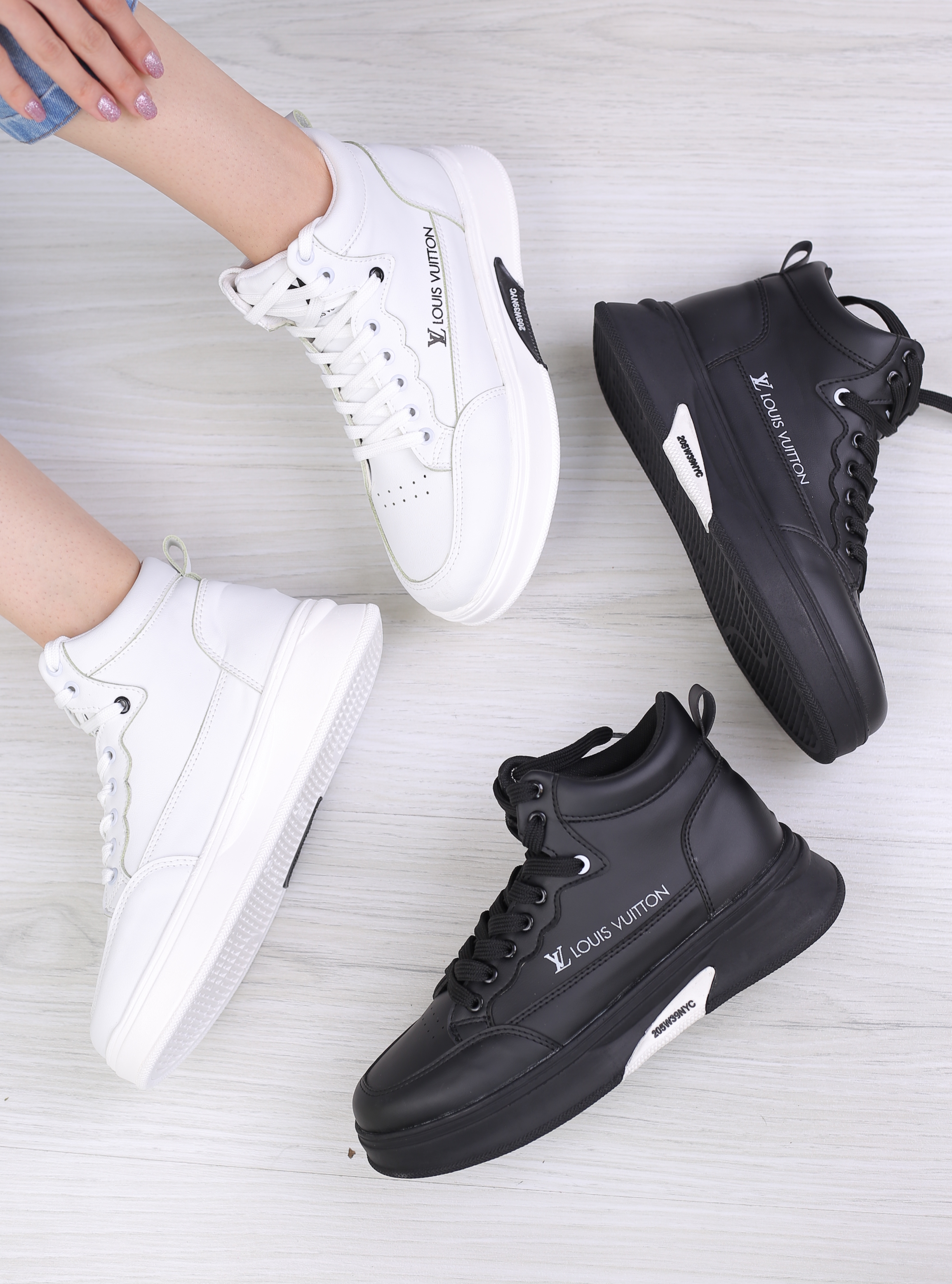 کفش اسپرت زنانه ساقدار ال وی