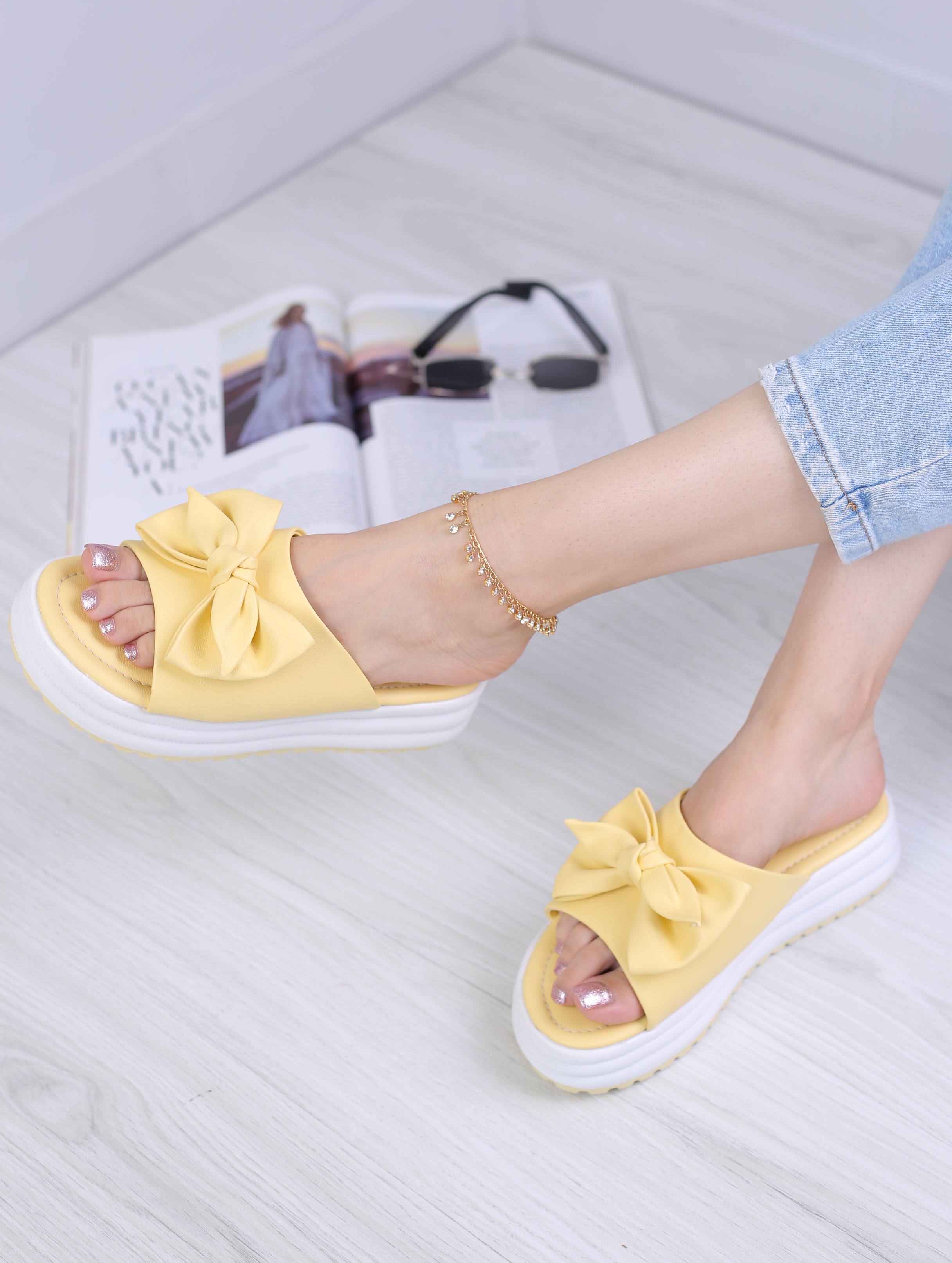 کفش صندل زنانه روفرشی آران