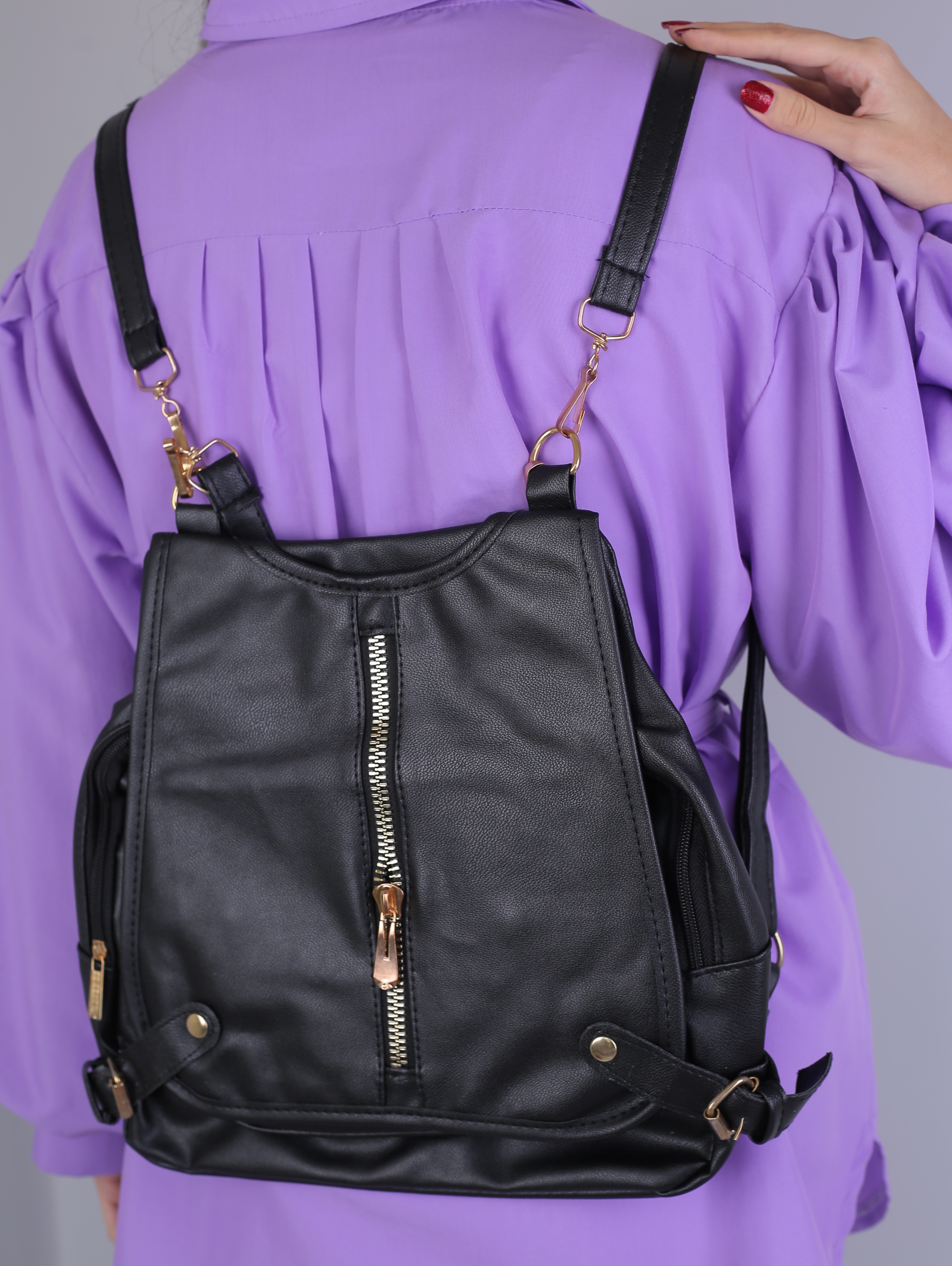 کیف کوله زیپی