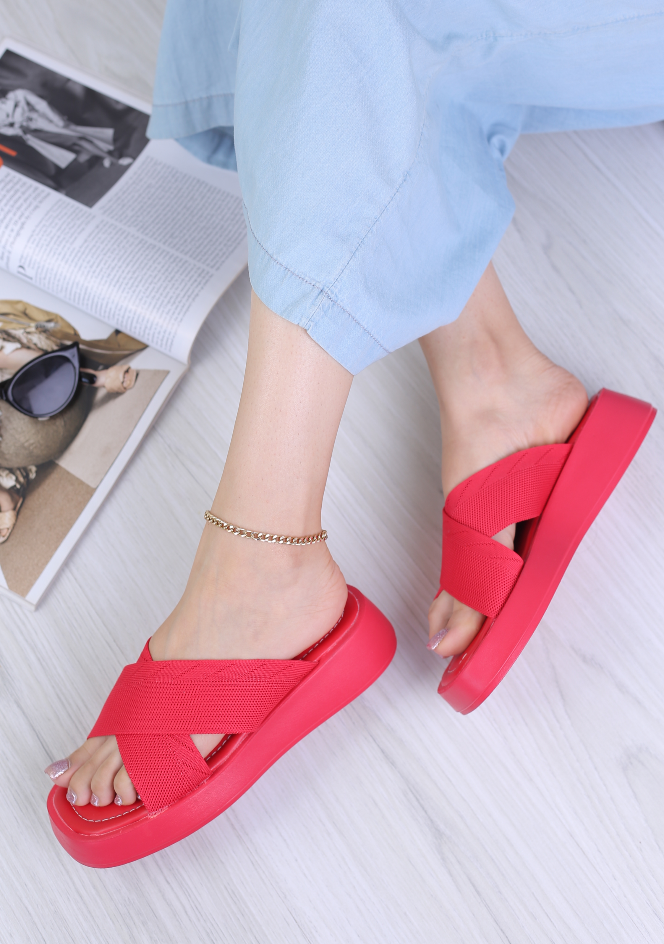 کفش صندل زنانه روفرشی شایلین