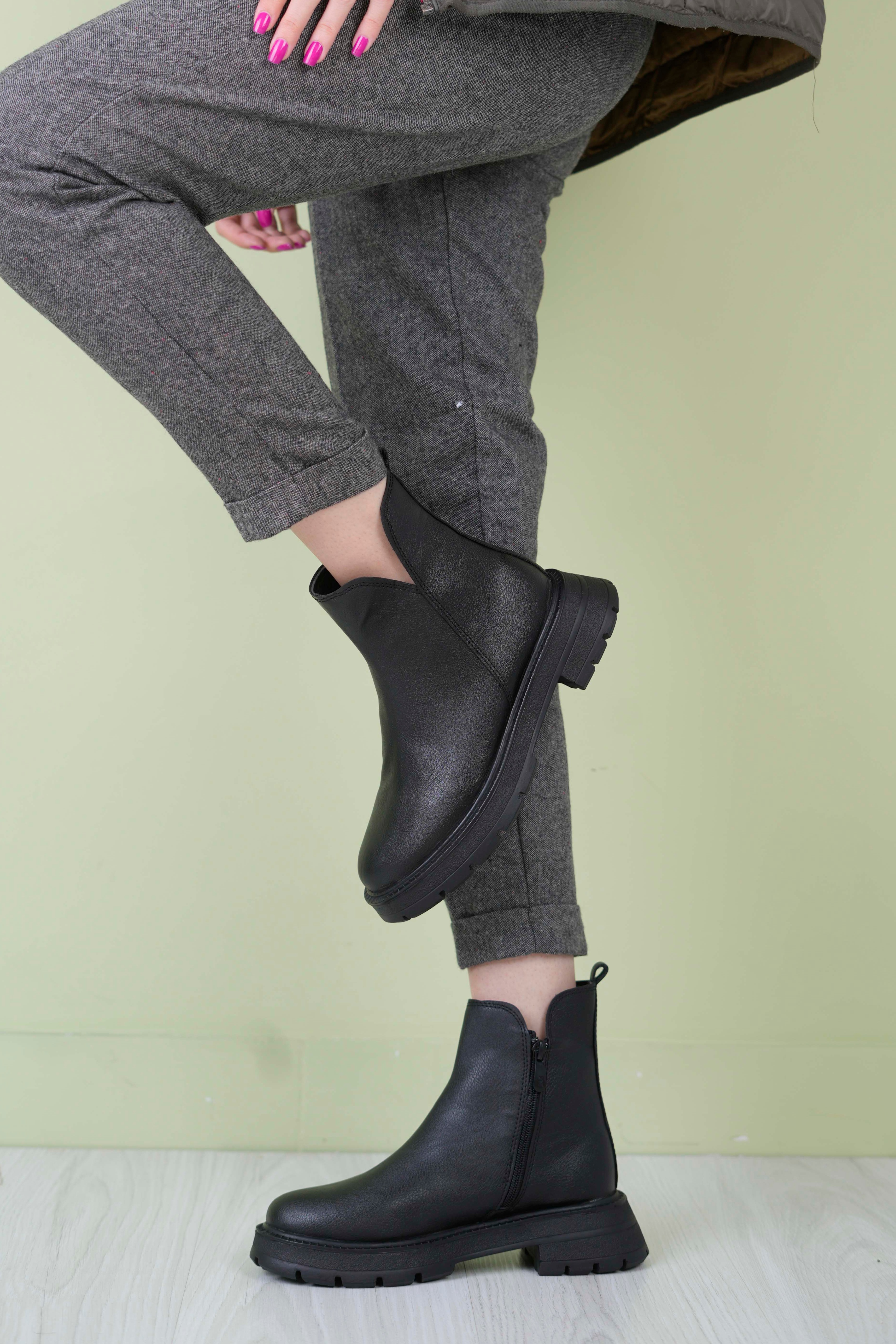 نیم بوت زنانه 206 دو تیکه