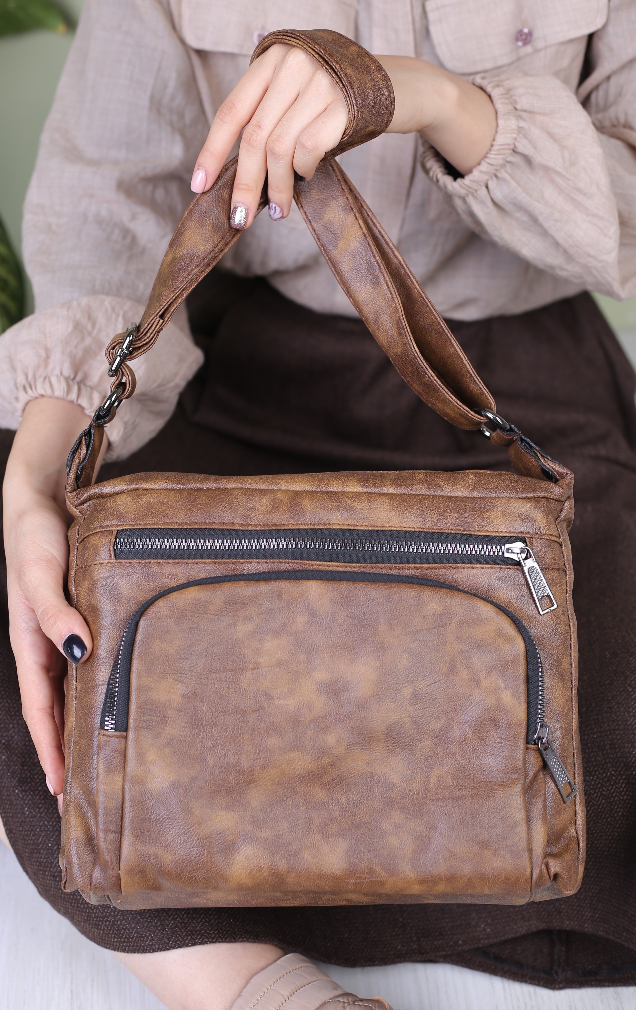 کیف دوشی زنانه کد 810