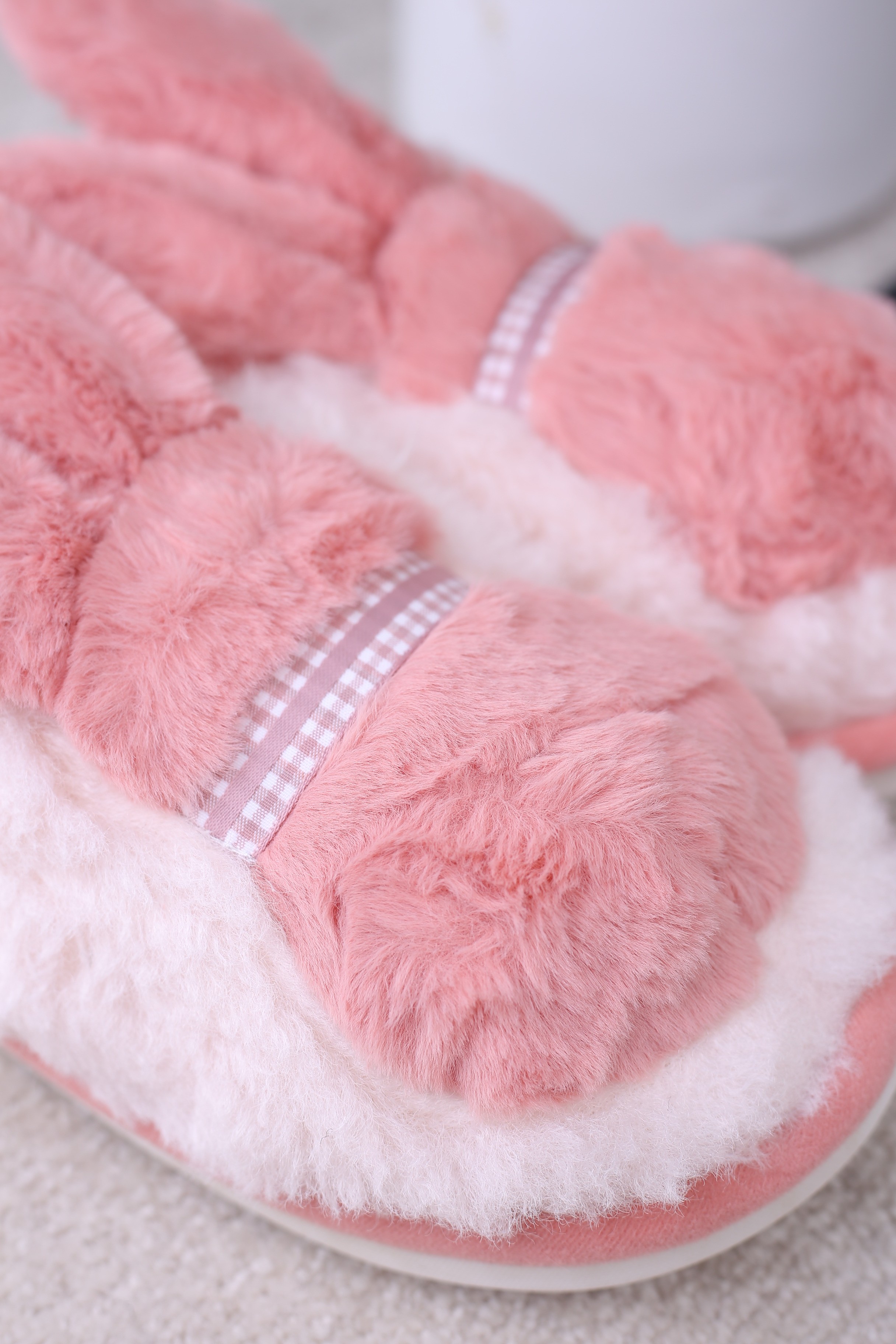 پاپوش جلوبسته زنانه خرگوش رنگی