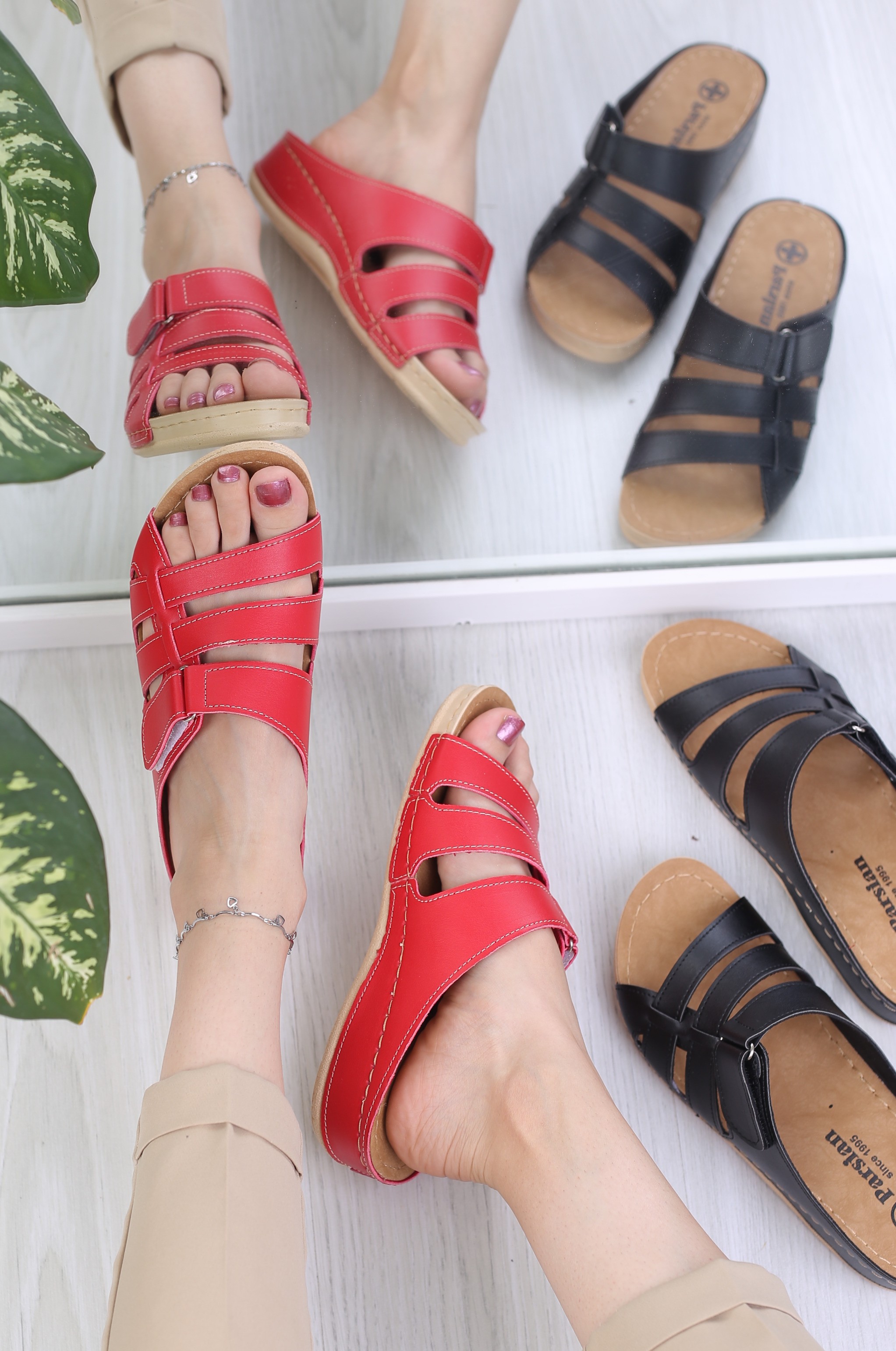 کفش صندل زنانه روفرشی مهدیس