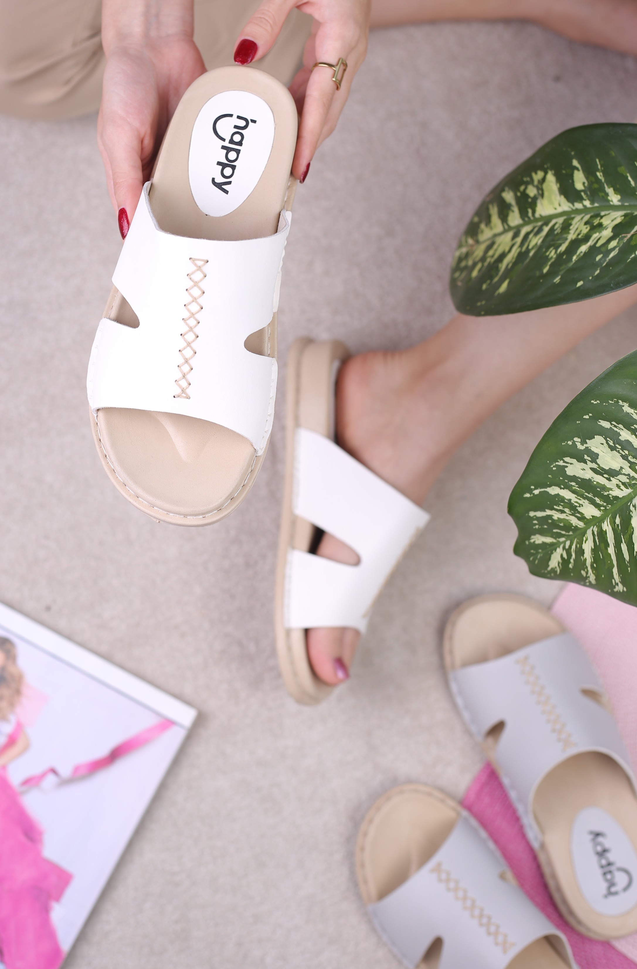 کفش صندل زنانه روفرشی ابرا