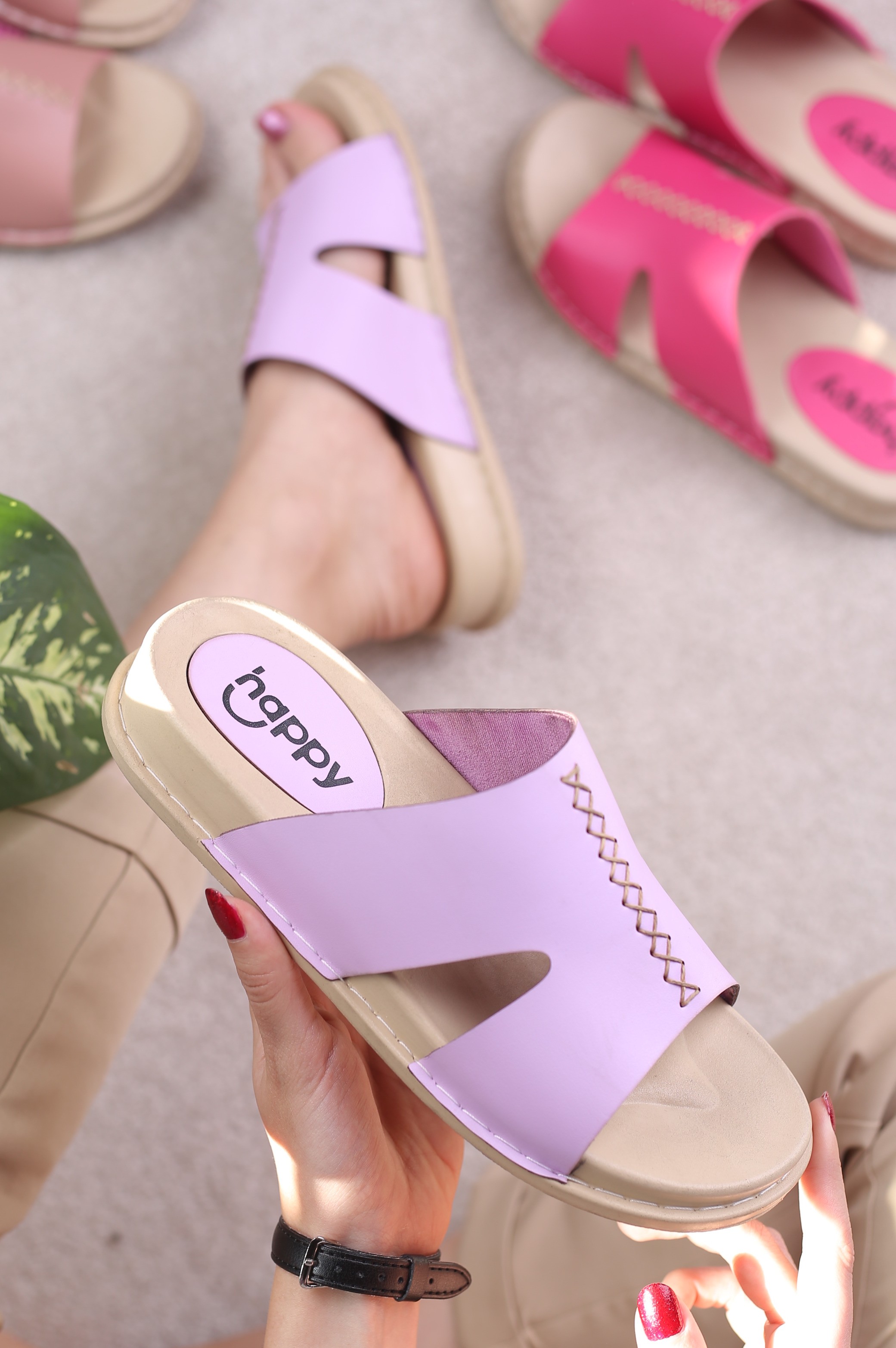 کفش صندل زنانه روفرشی ابرا