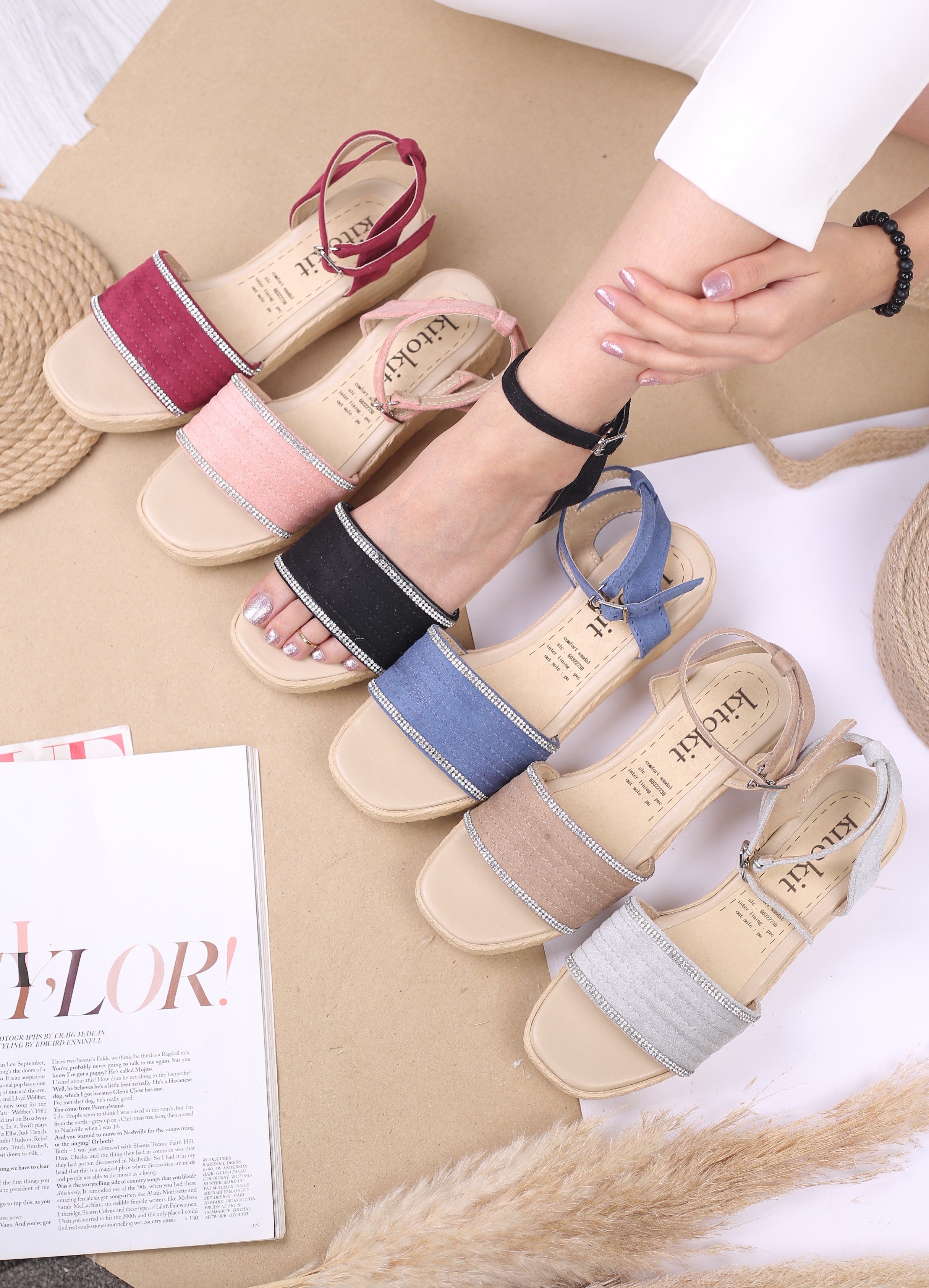 کفش صندل زنانه رکابدار سالسا