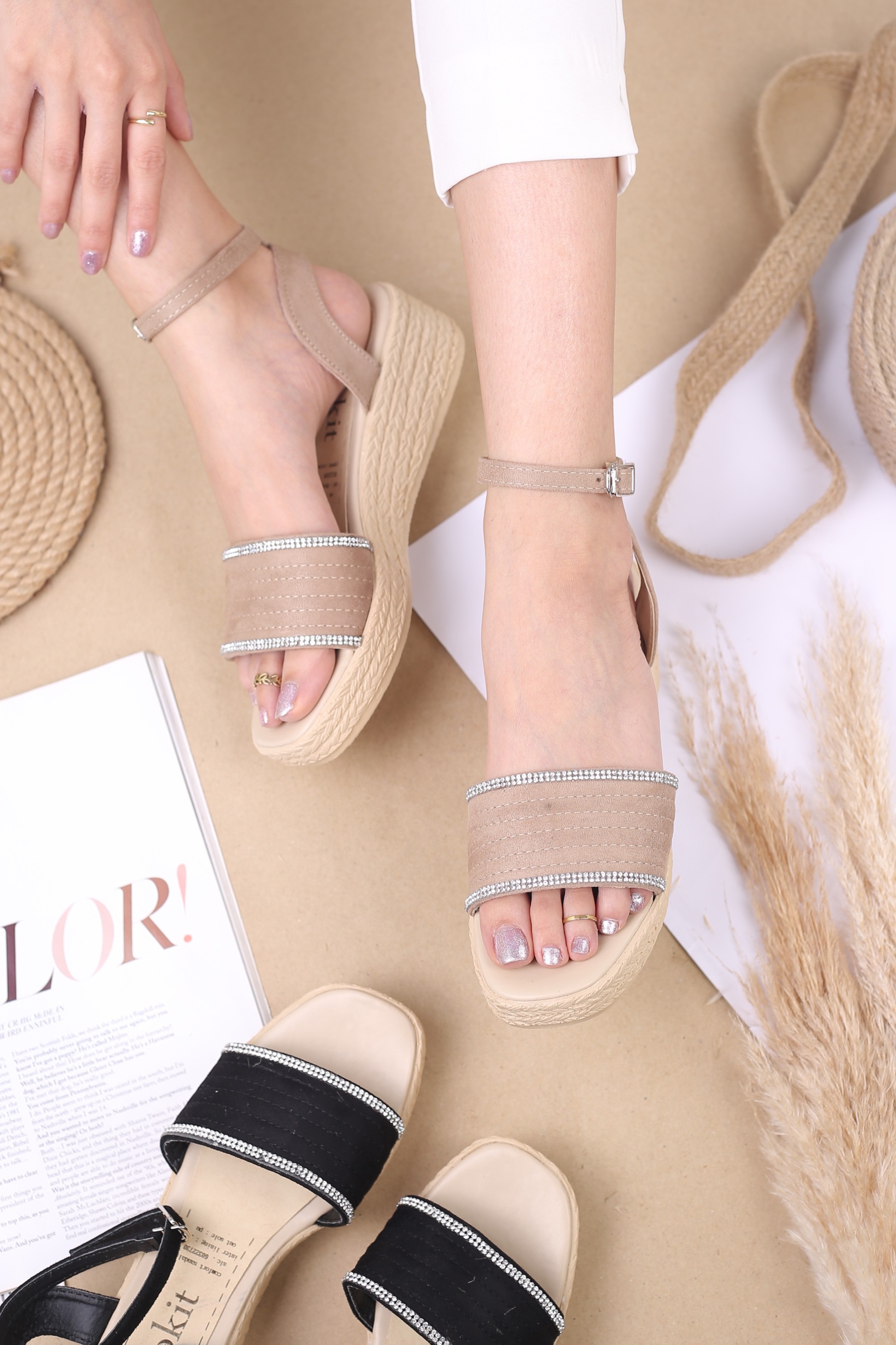 کفش صندل زنانه رکابدار سالسا