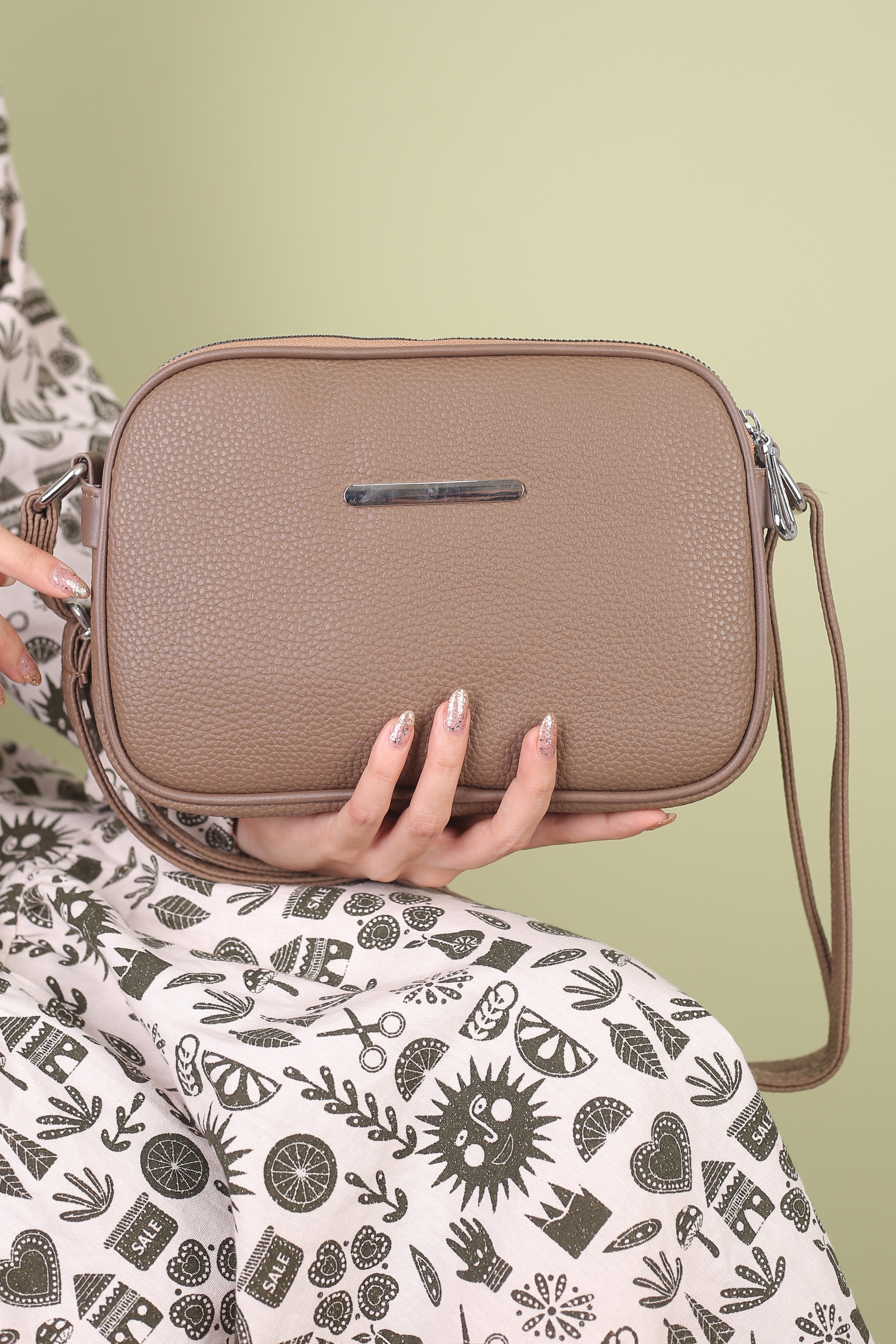 کیف دوشی زنانه کد 457