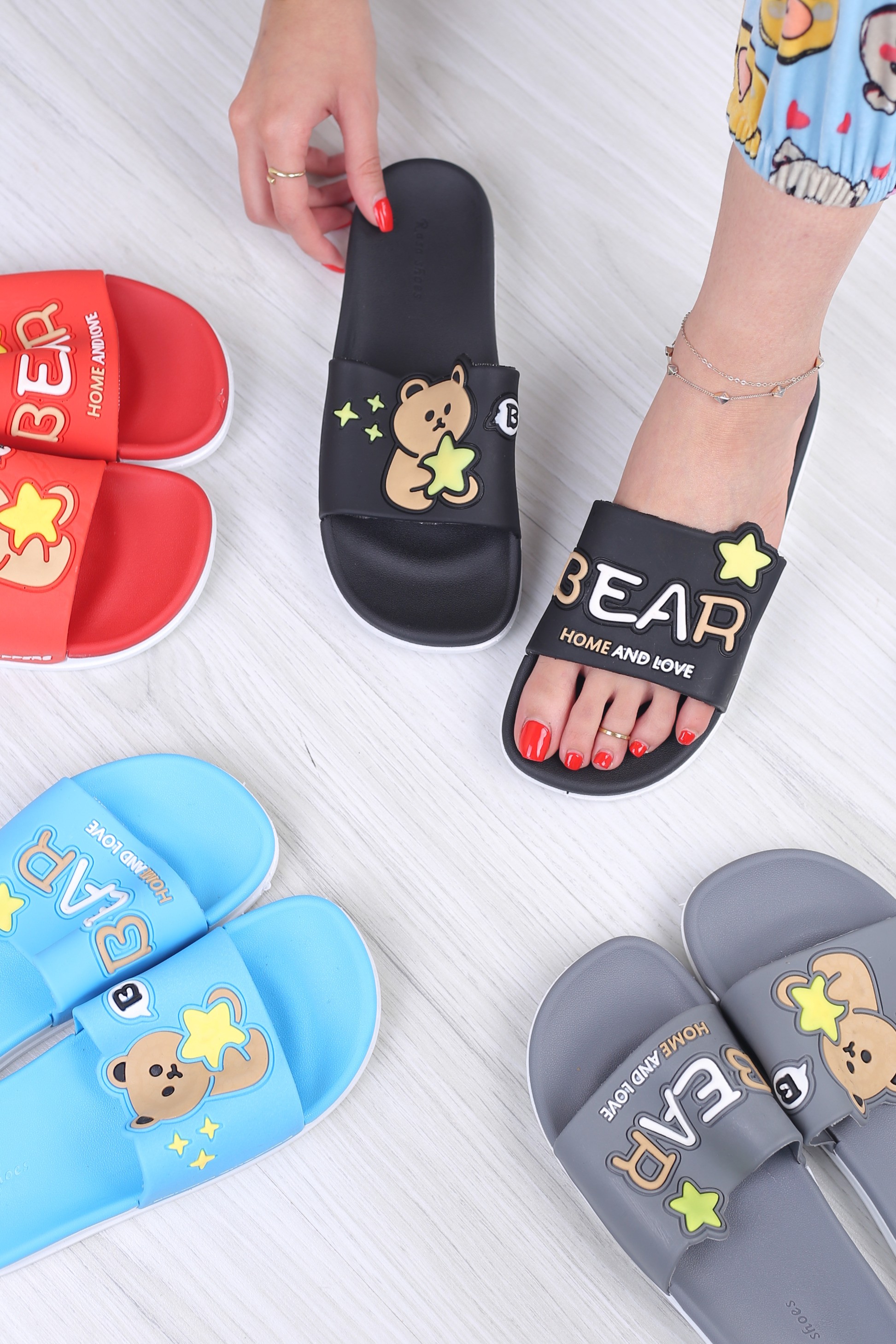 کفش صندل زنانه راحتی خرسی