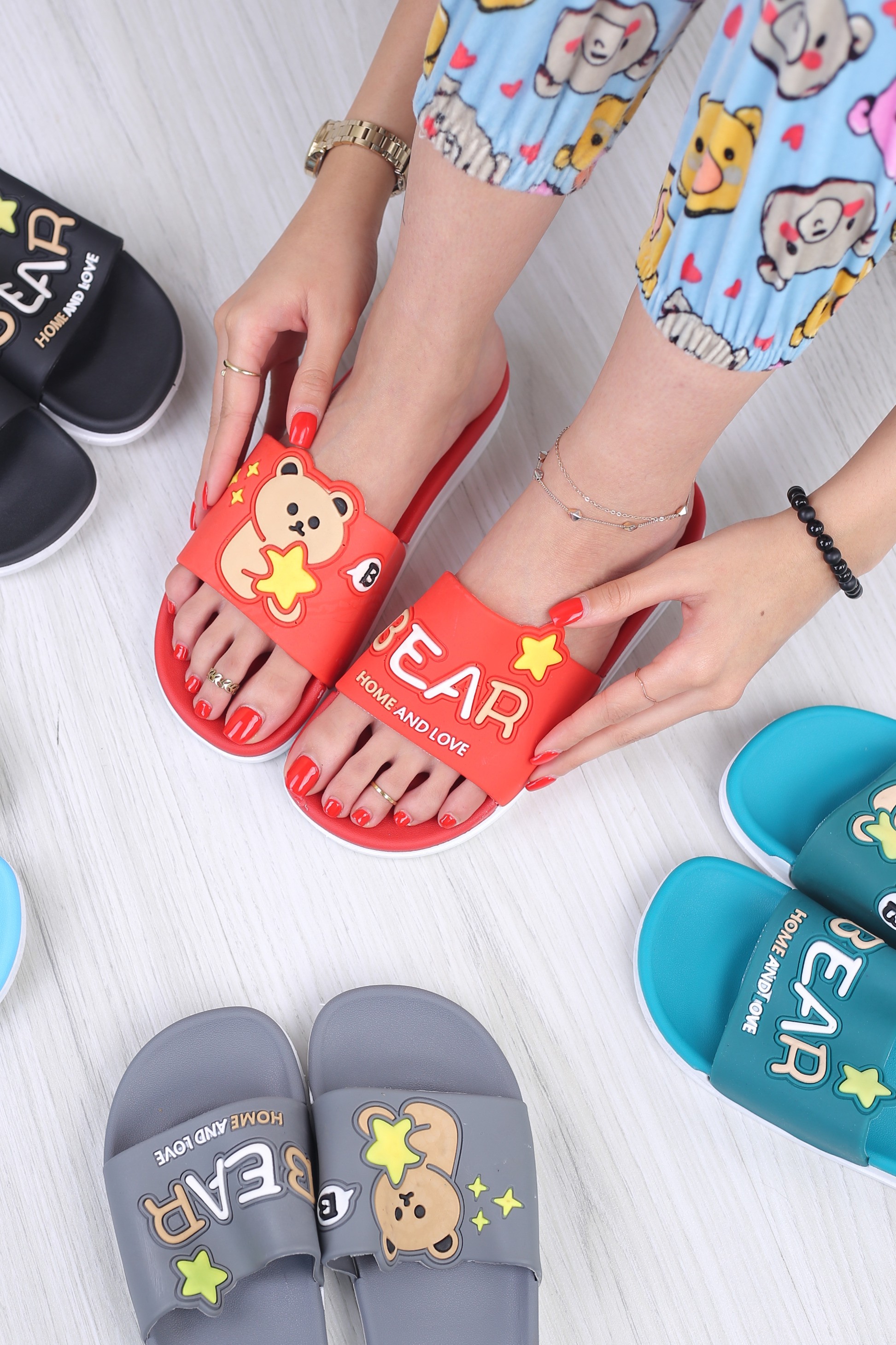 کفش صندل زنانه راحتی خرسی