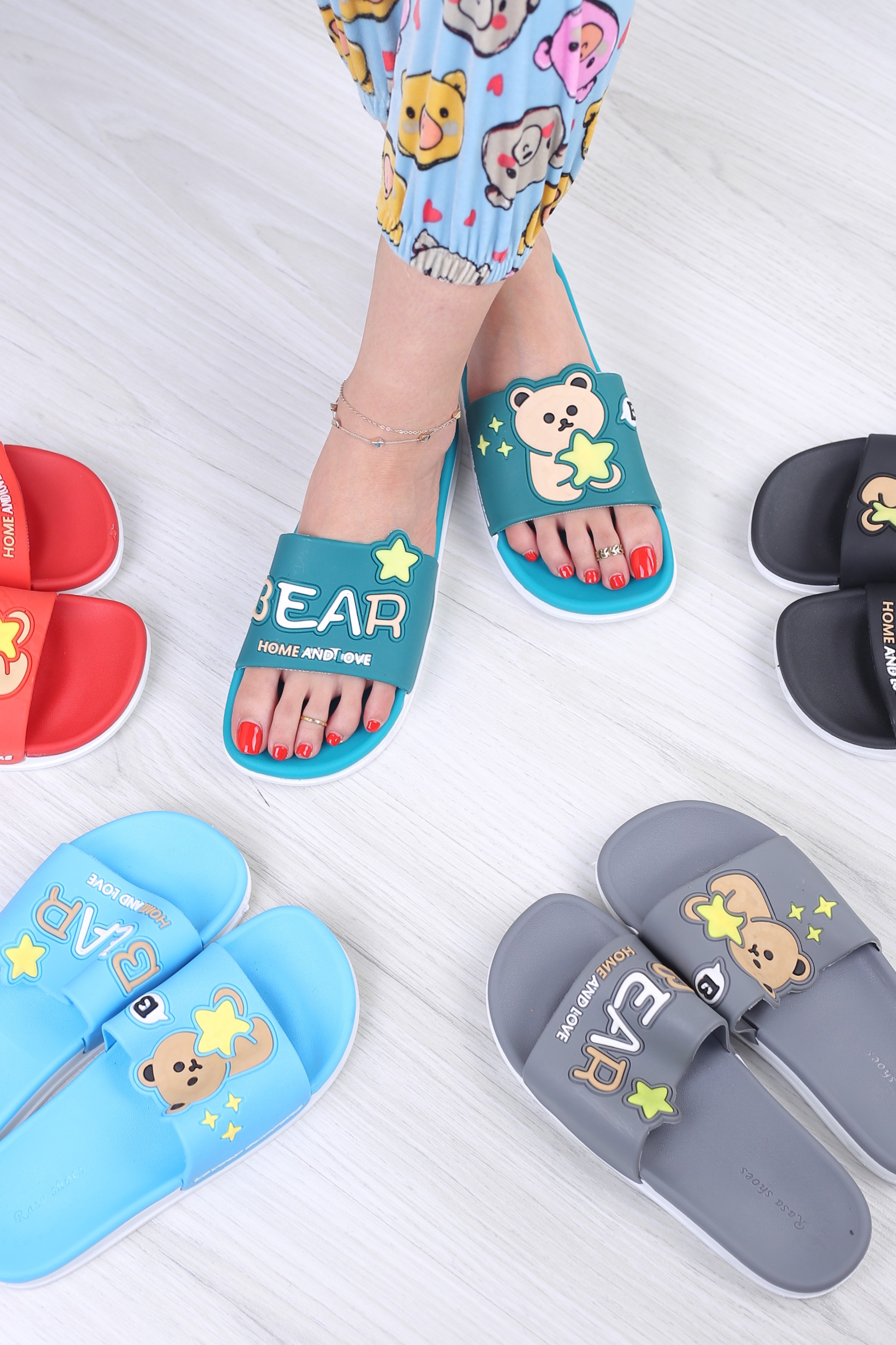 کفش صندل زنانه راحتی خرسی