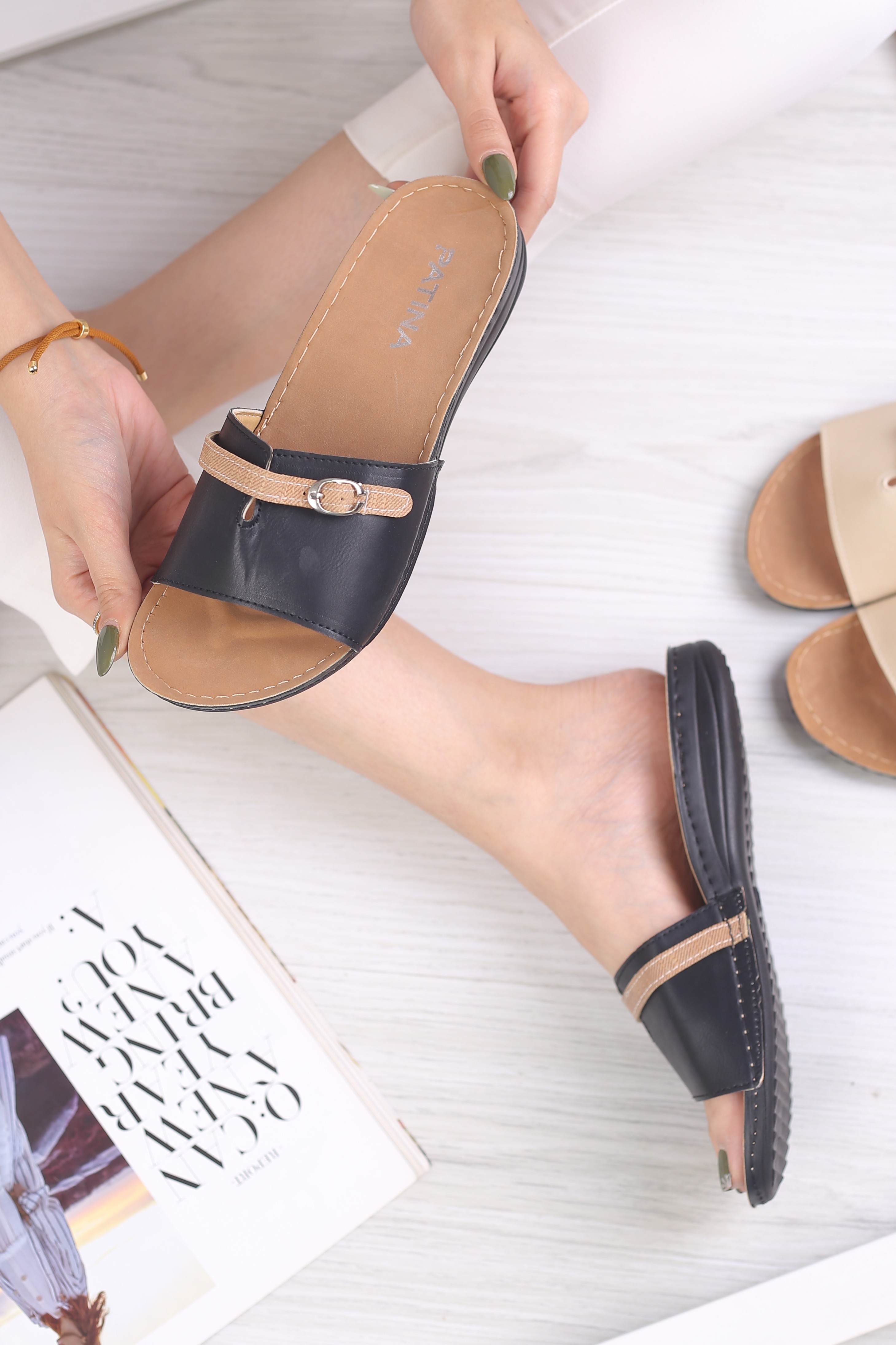 کفش صندل زنانه پاتینا روفرشی کد 229