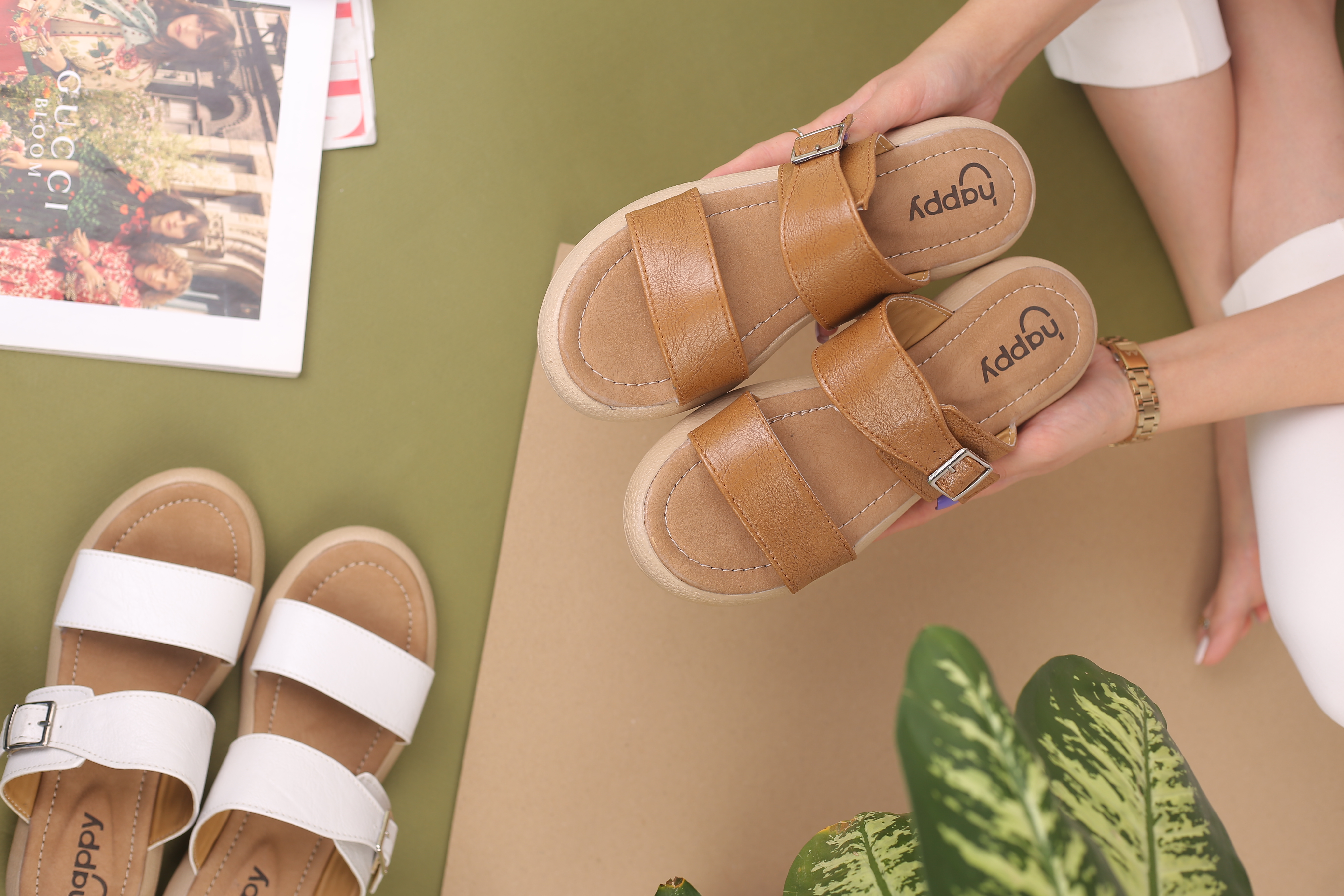 کفش صندل زنانه روفرشی نیکی