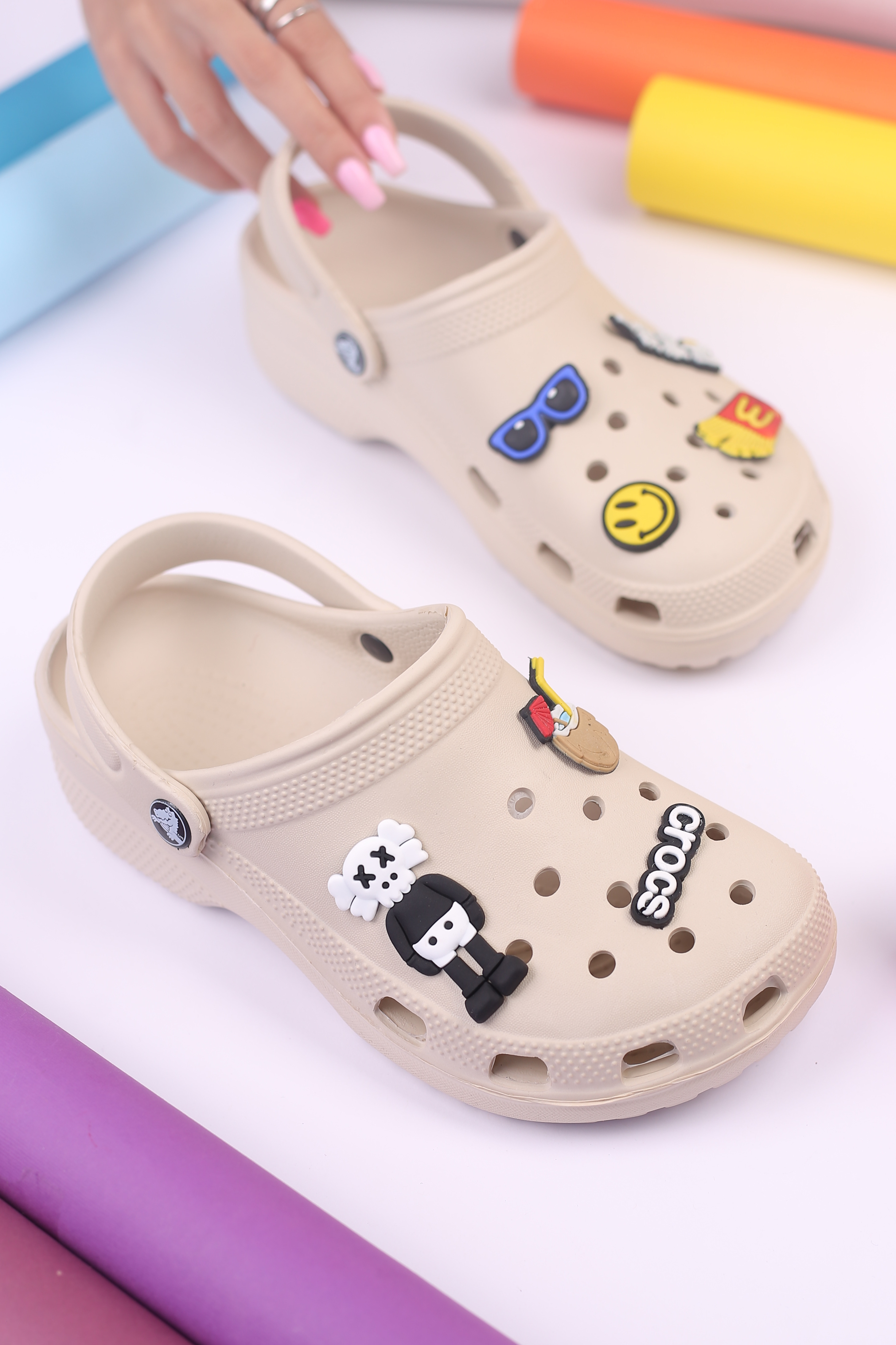 کفش صندل ست زنانه و مردانه رکابدار کراکس 2