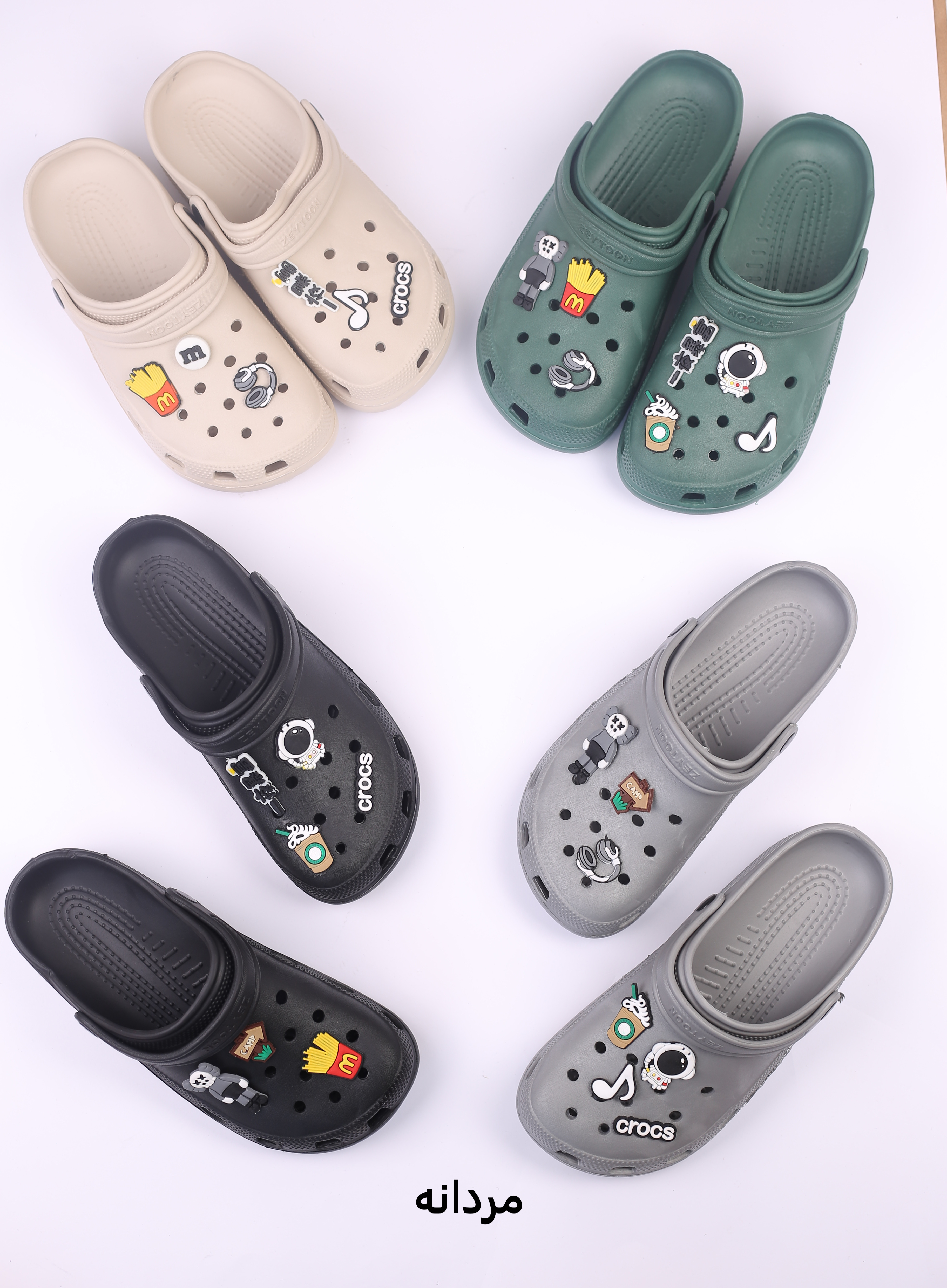 کفش صندل ست زنانه و مردانه رکابدار کراکس 2