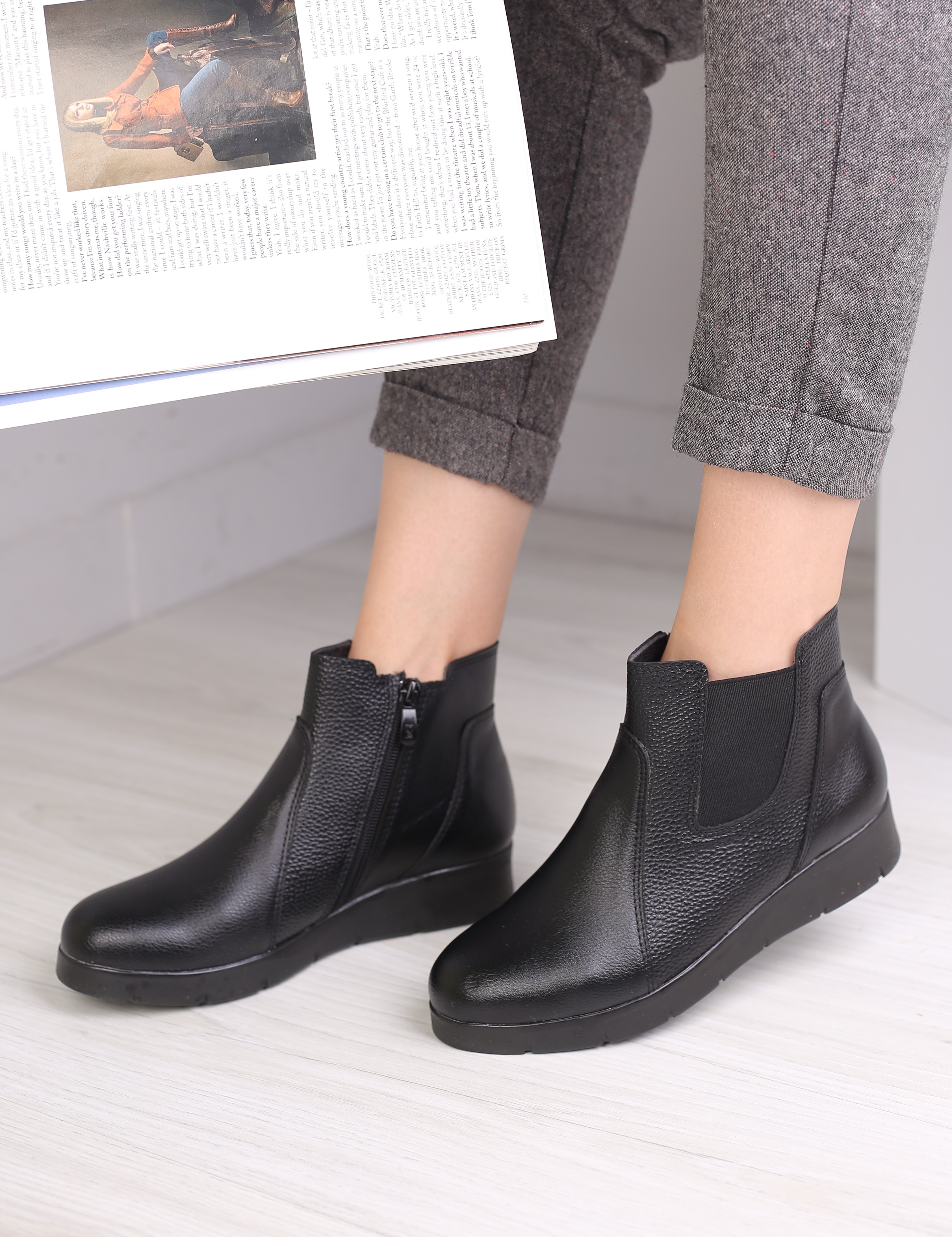 بوت زنانه بغل کش 002