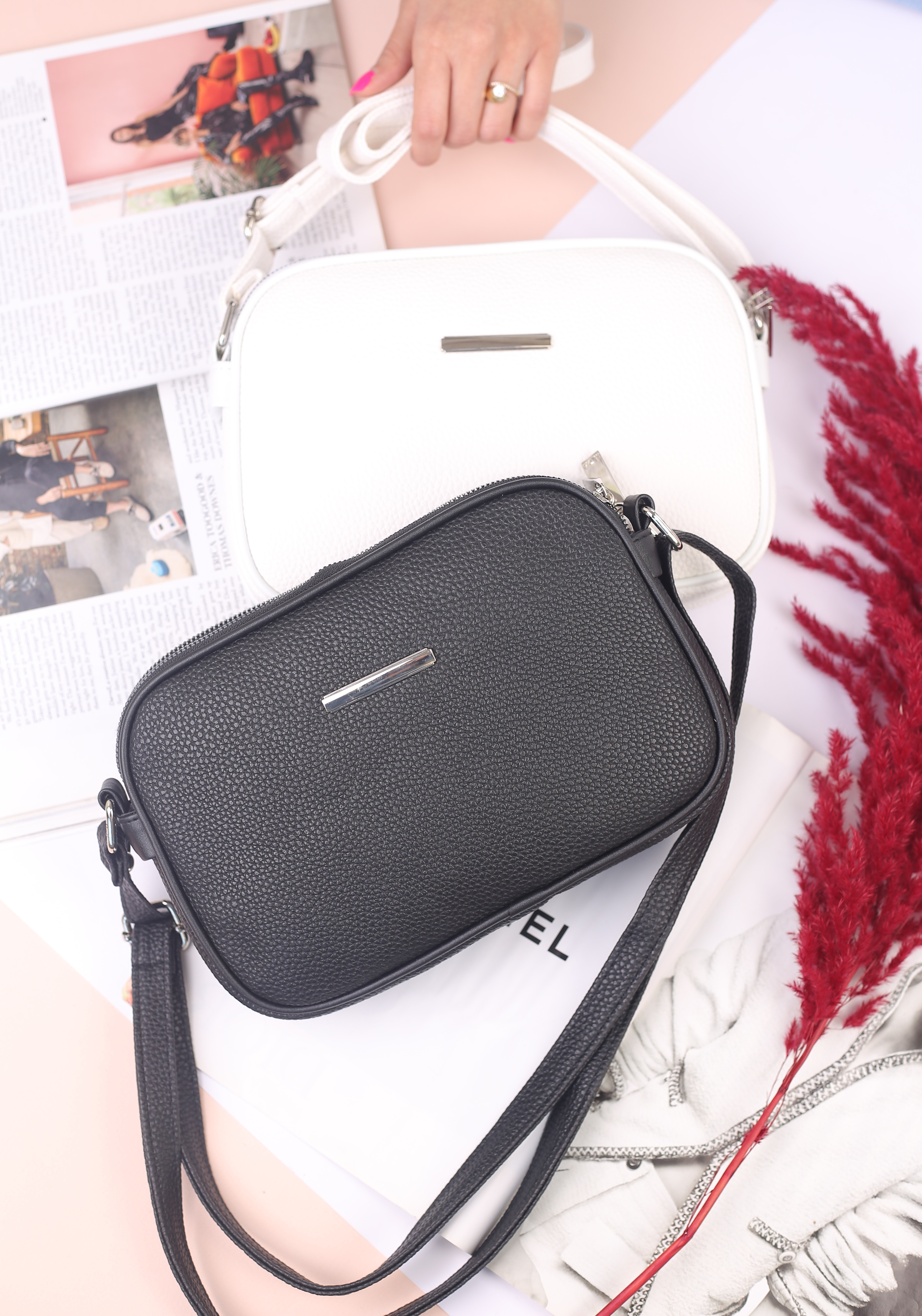 کیف دوشی زنانه کد 457