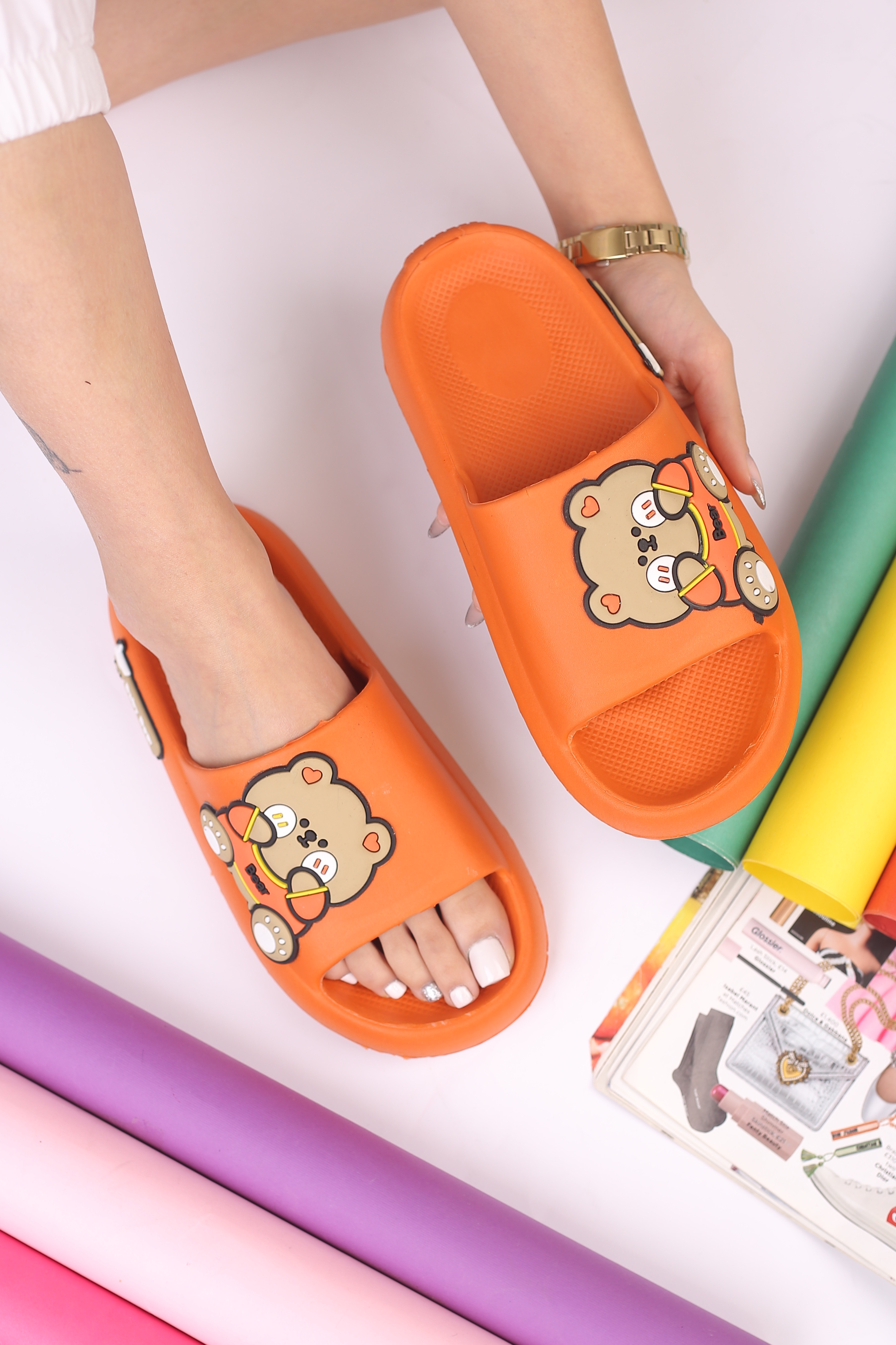 کفش صندل زنانه راحتی ملودی تدی