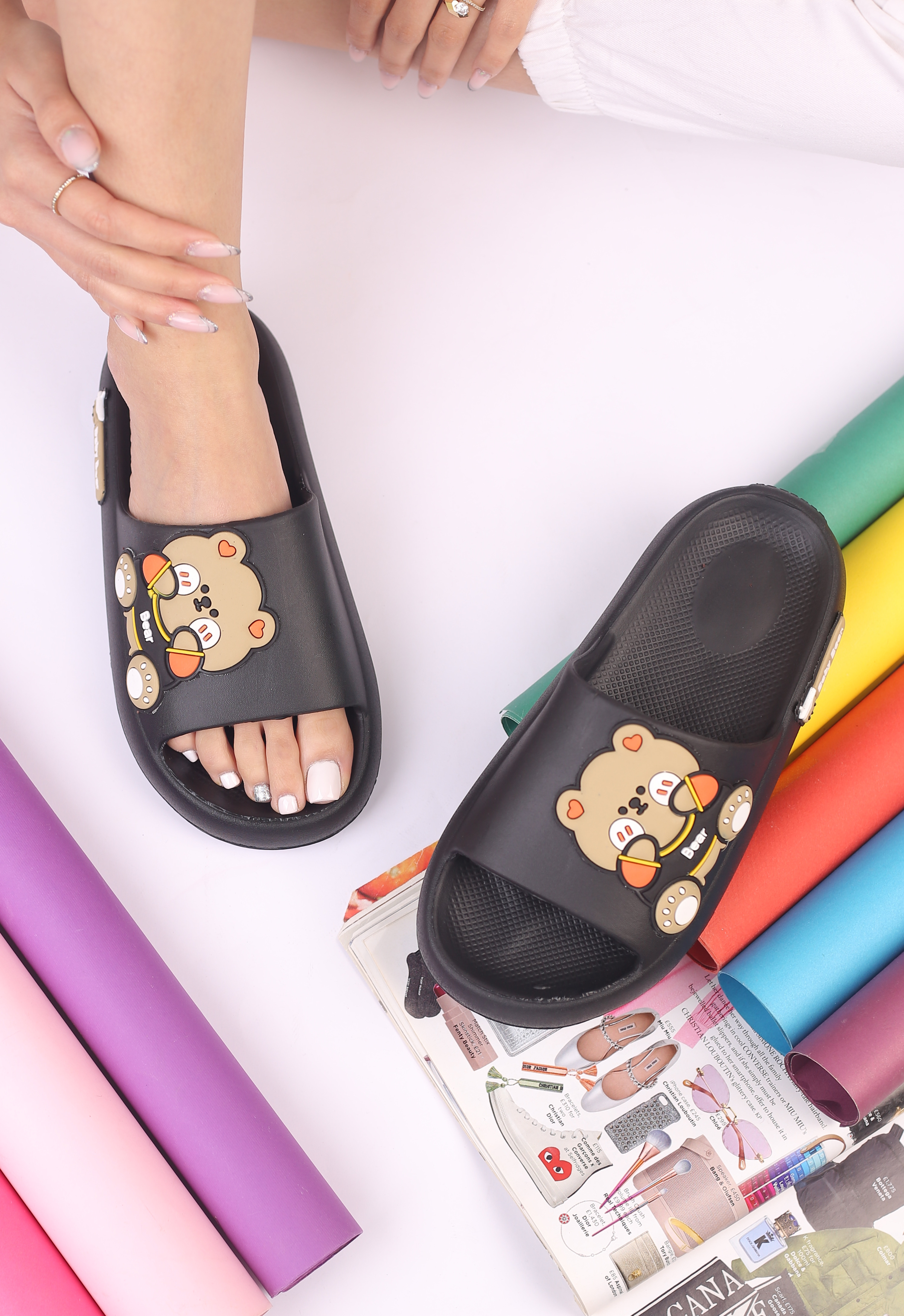 کفش صندل زنانه راحتی ملودی تدی