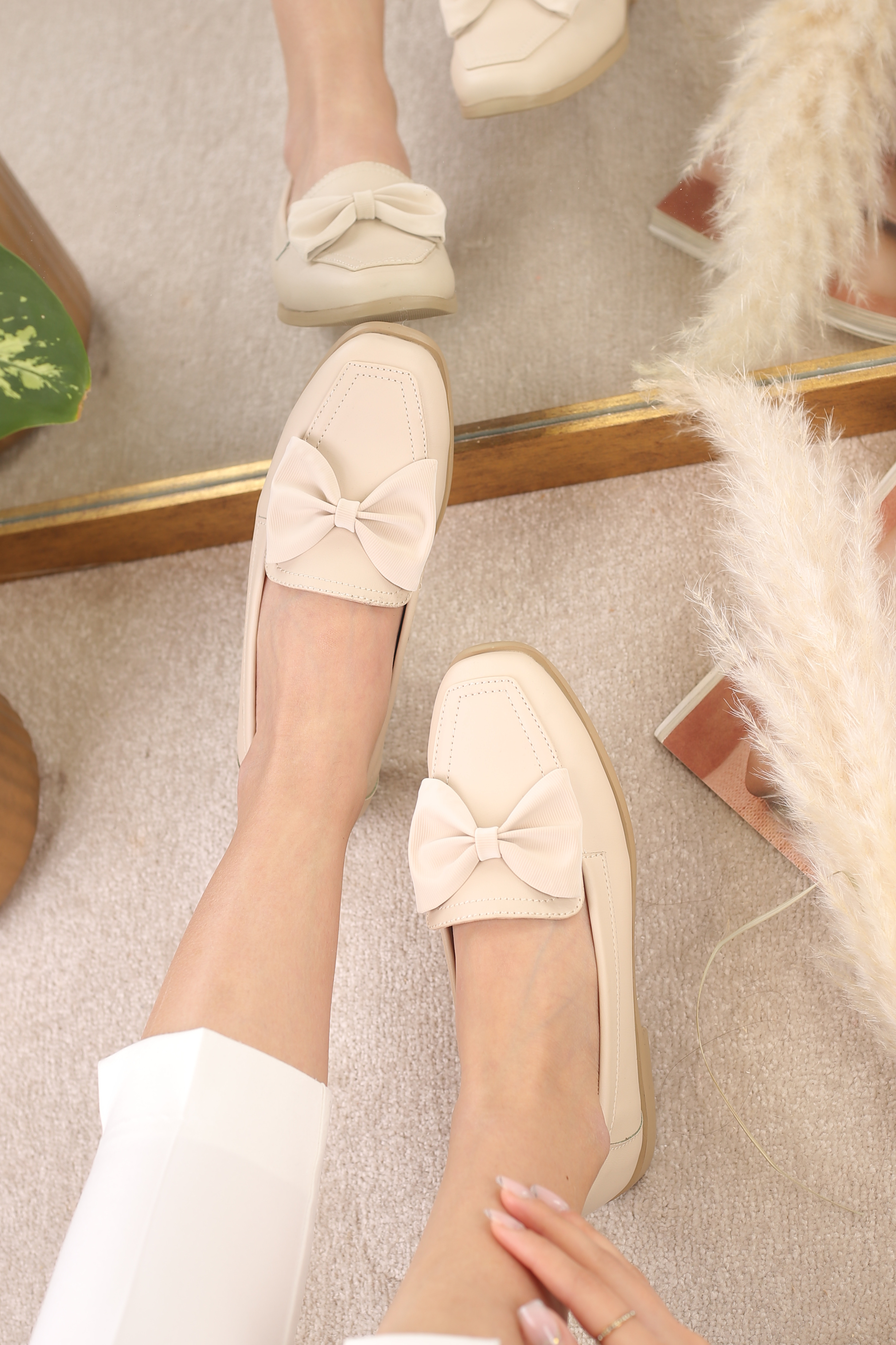 کفش کالج زنانه پاپیون 7077