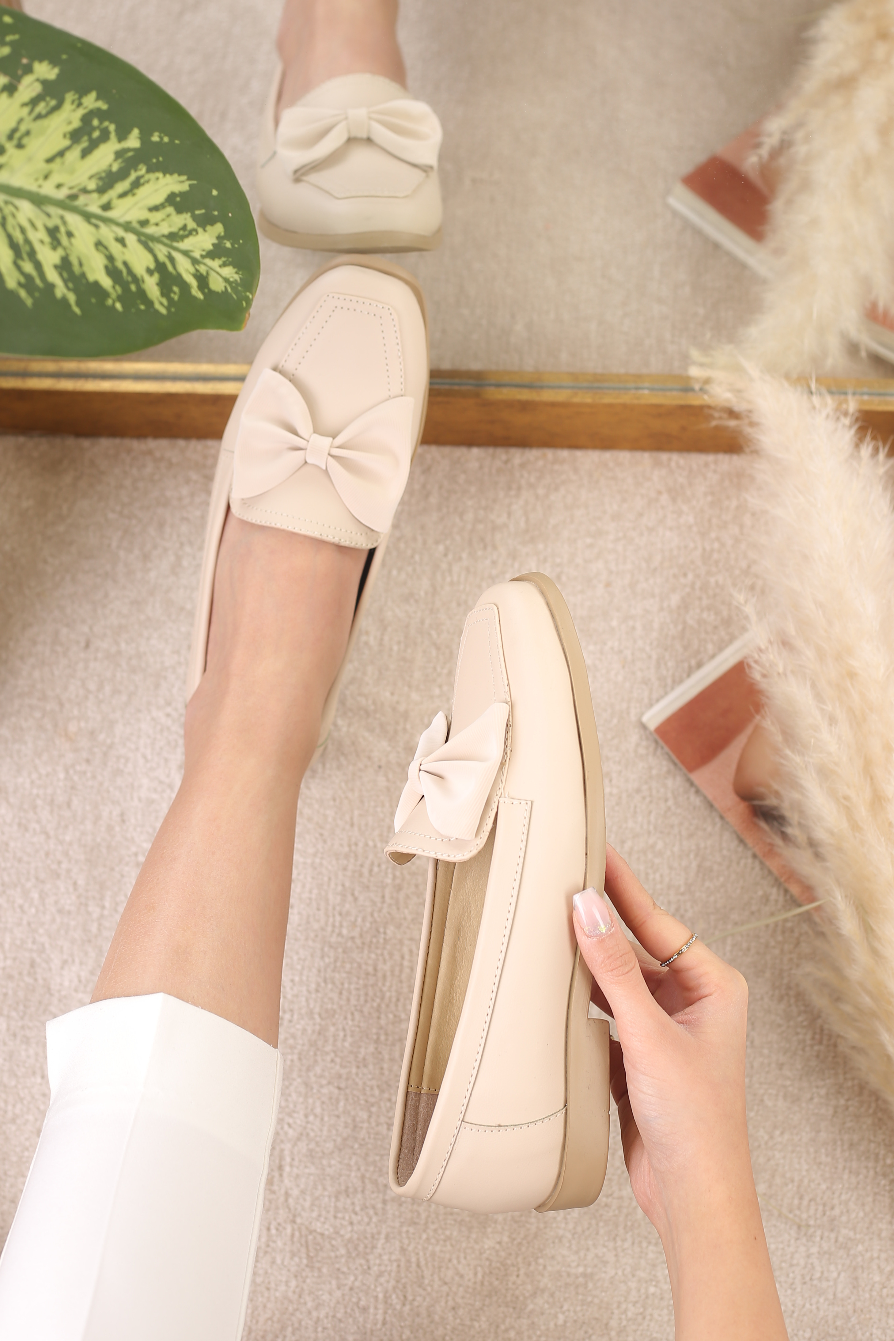 کفش کالج زنانه پاپیون 7077