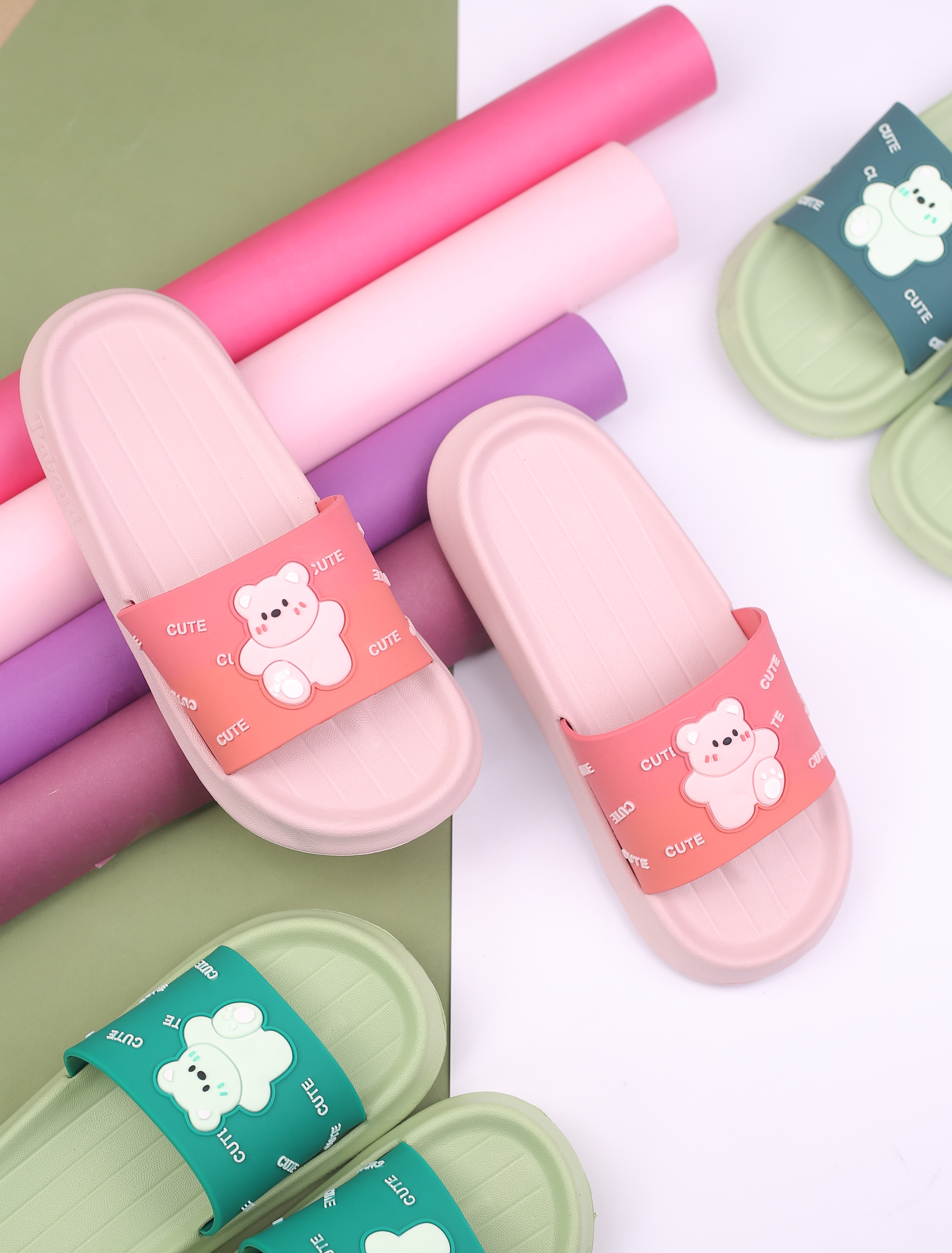 کفش صندل زنانه راحتی کیوت خرسی