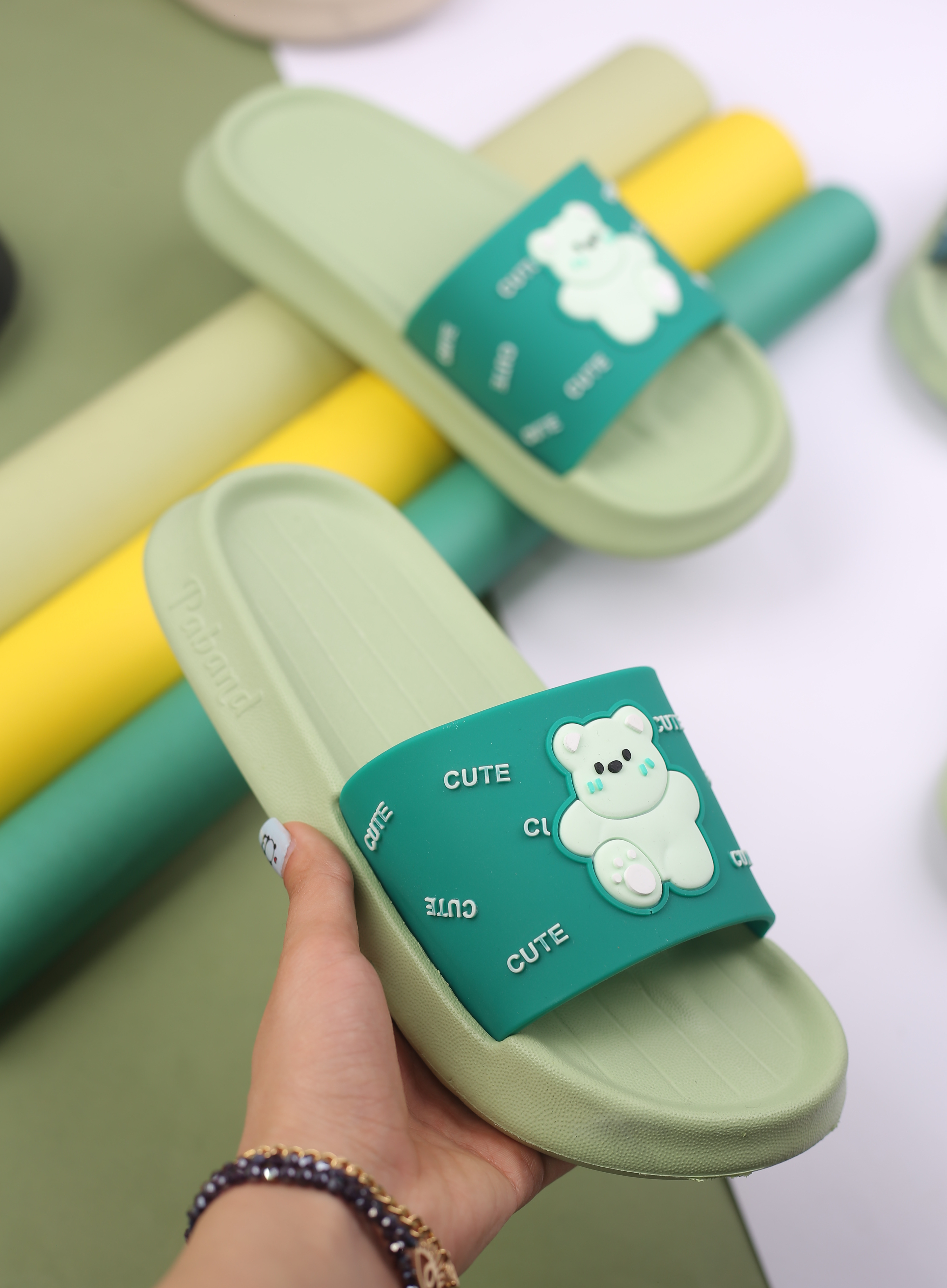 کفش صندل زنانه راحتی کیوت خرسی