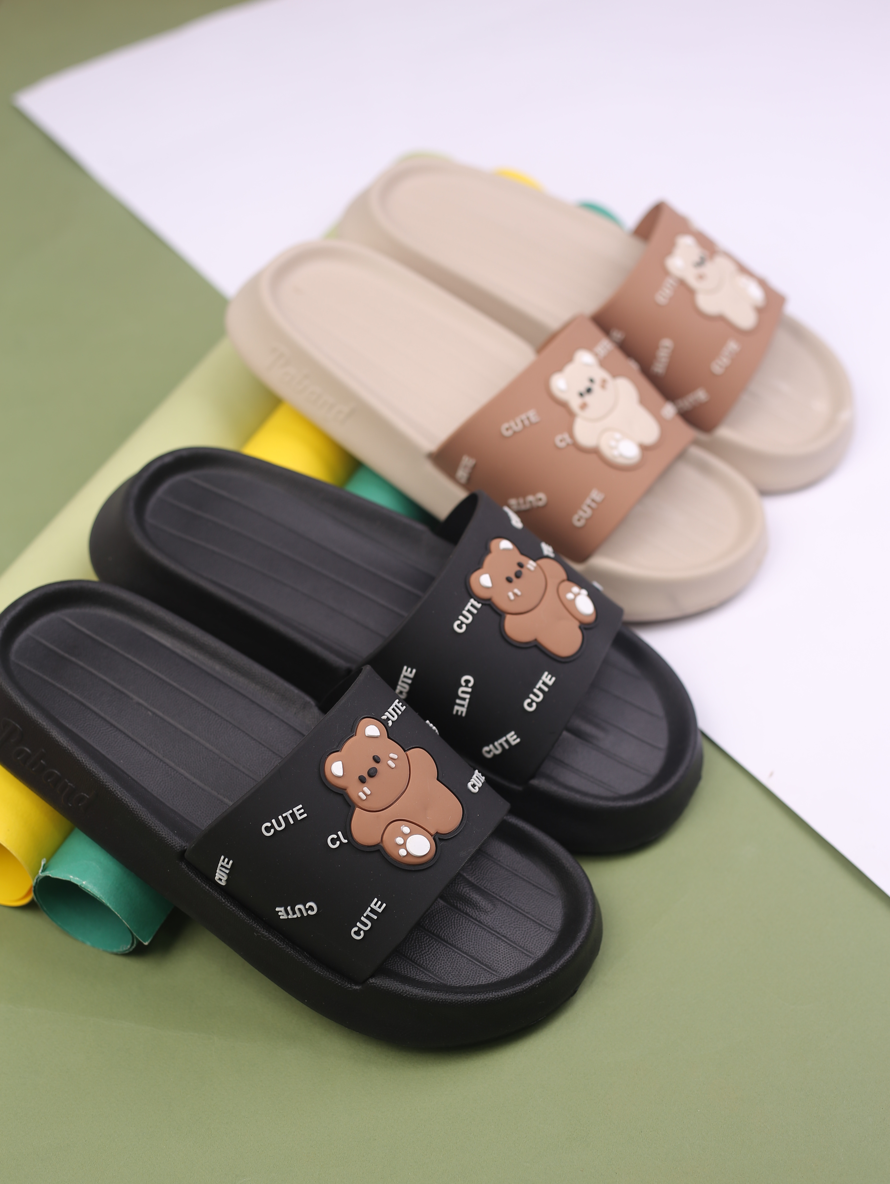 کفش صندل زنانه راحتی کیوت خرسی