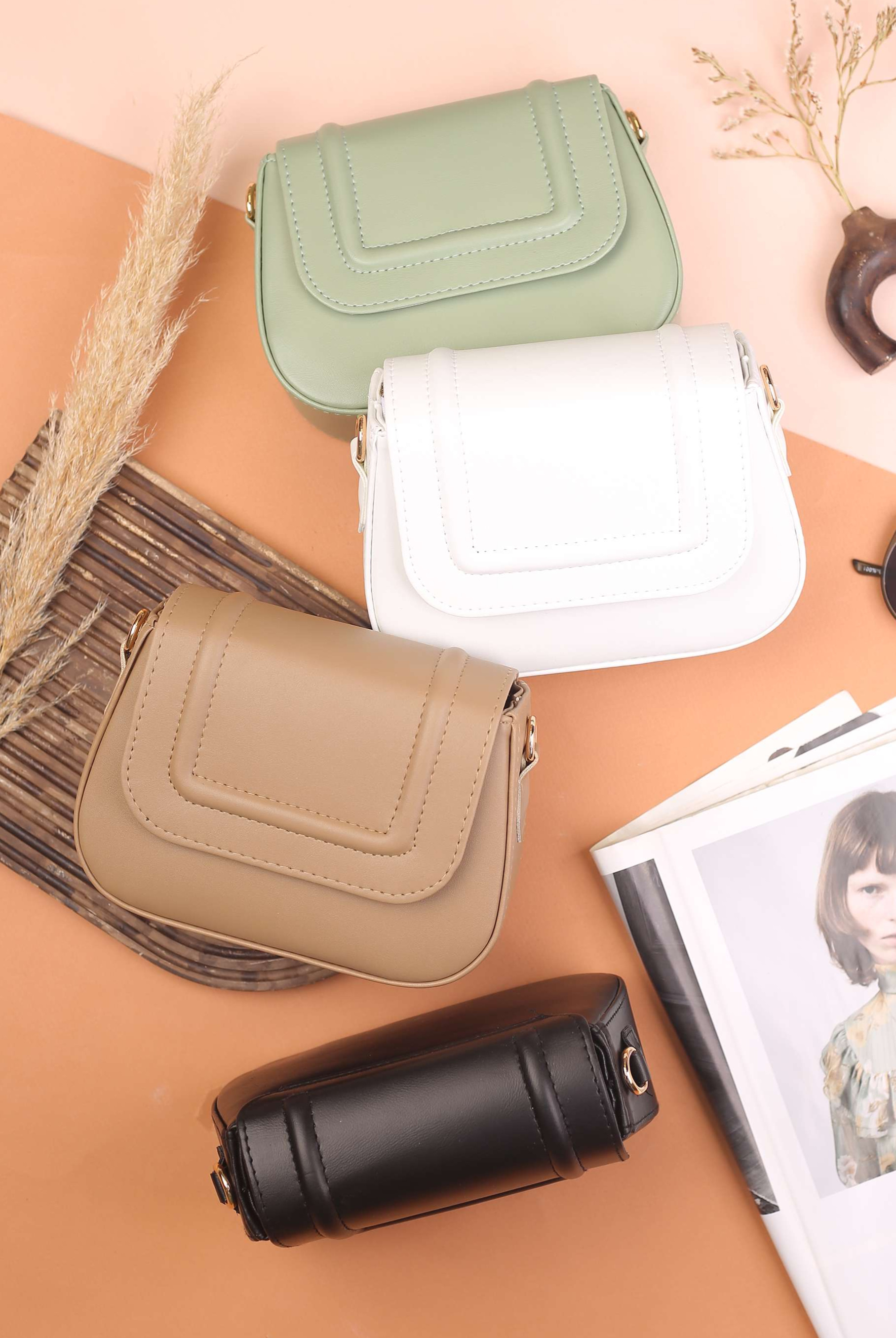 کیف دوشی زنانه کد 628