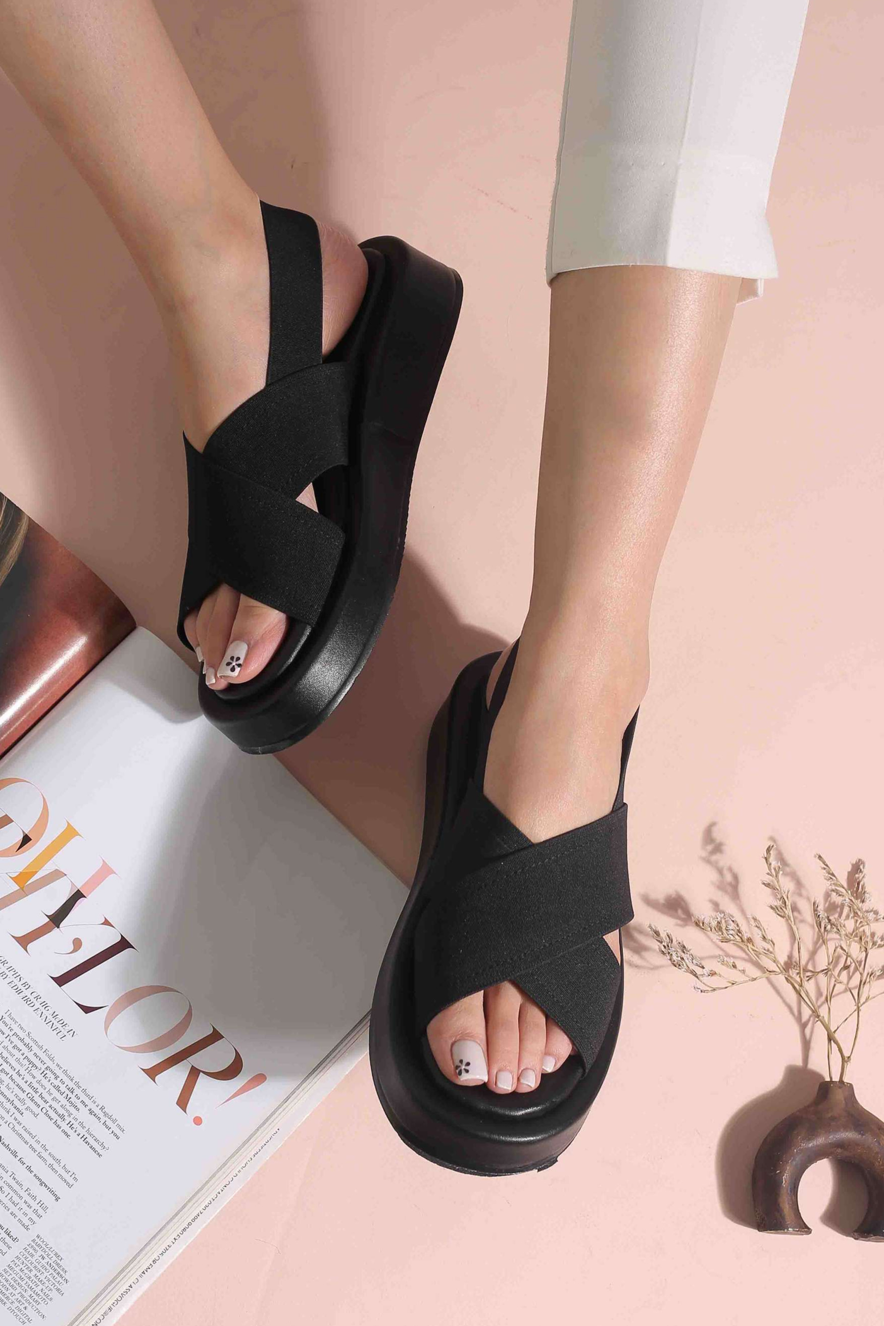 کفش صندل زنانه رکابدار گتا