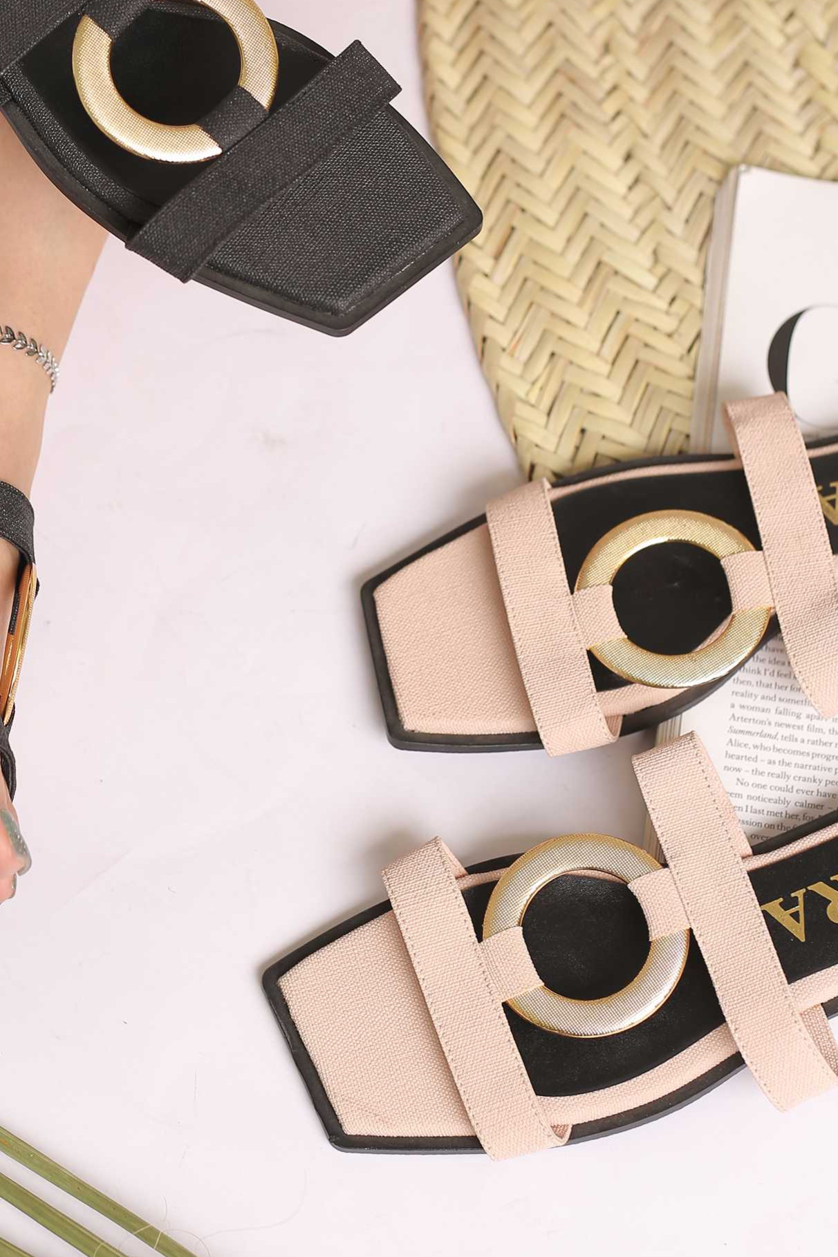 کفش صندل زنانه راحتی حلقه