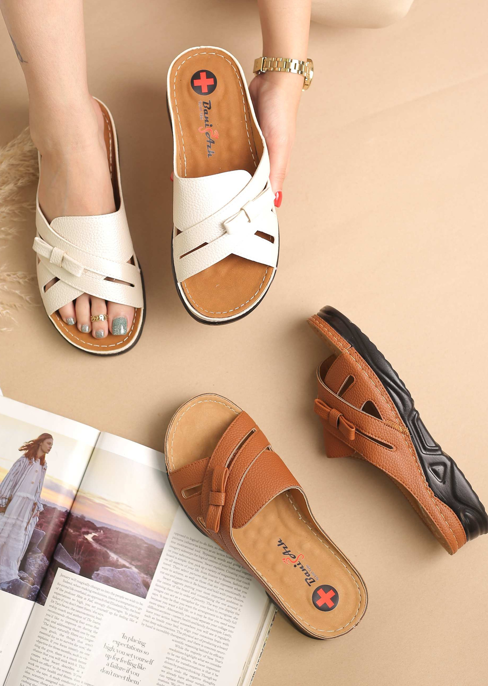 کفش صندل زنانه روفرشی طناز 19