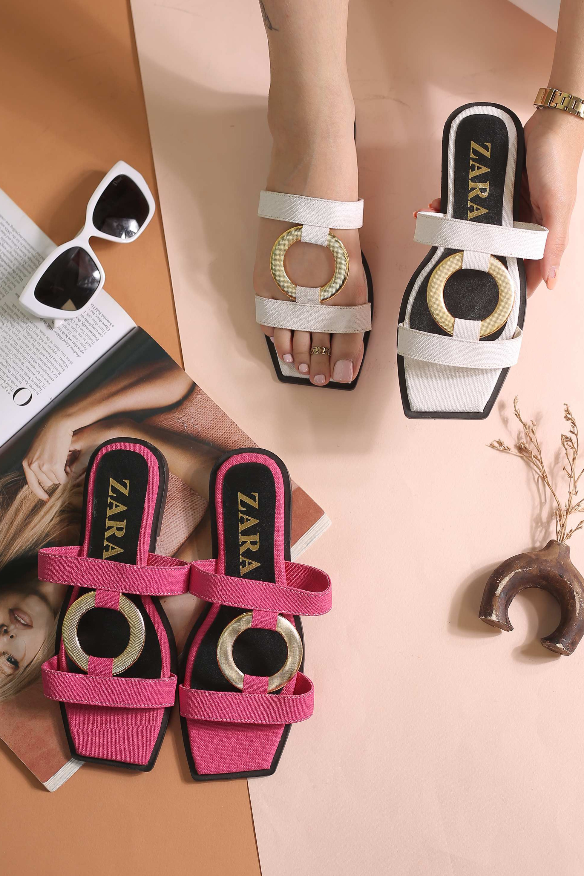 کفش صندل زنانه راحتی حلقه